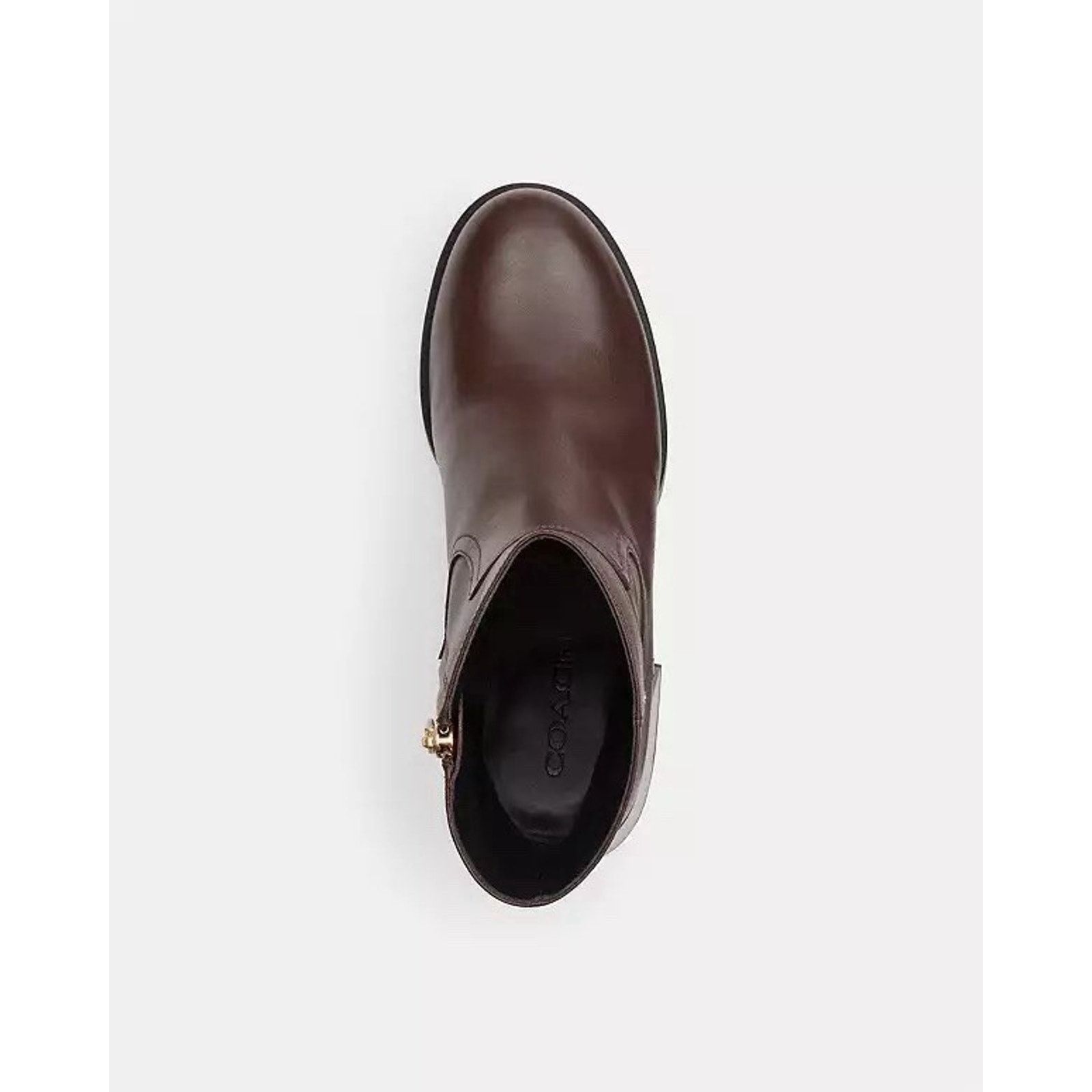 Coach NEW COACH Women's Block Heel Boot CCH17 Maple US 6 Size US 6 / IT 36 - 10 Thumbnail