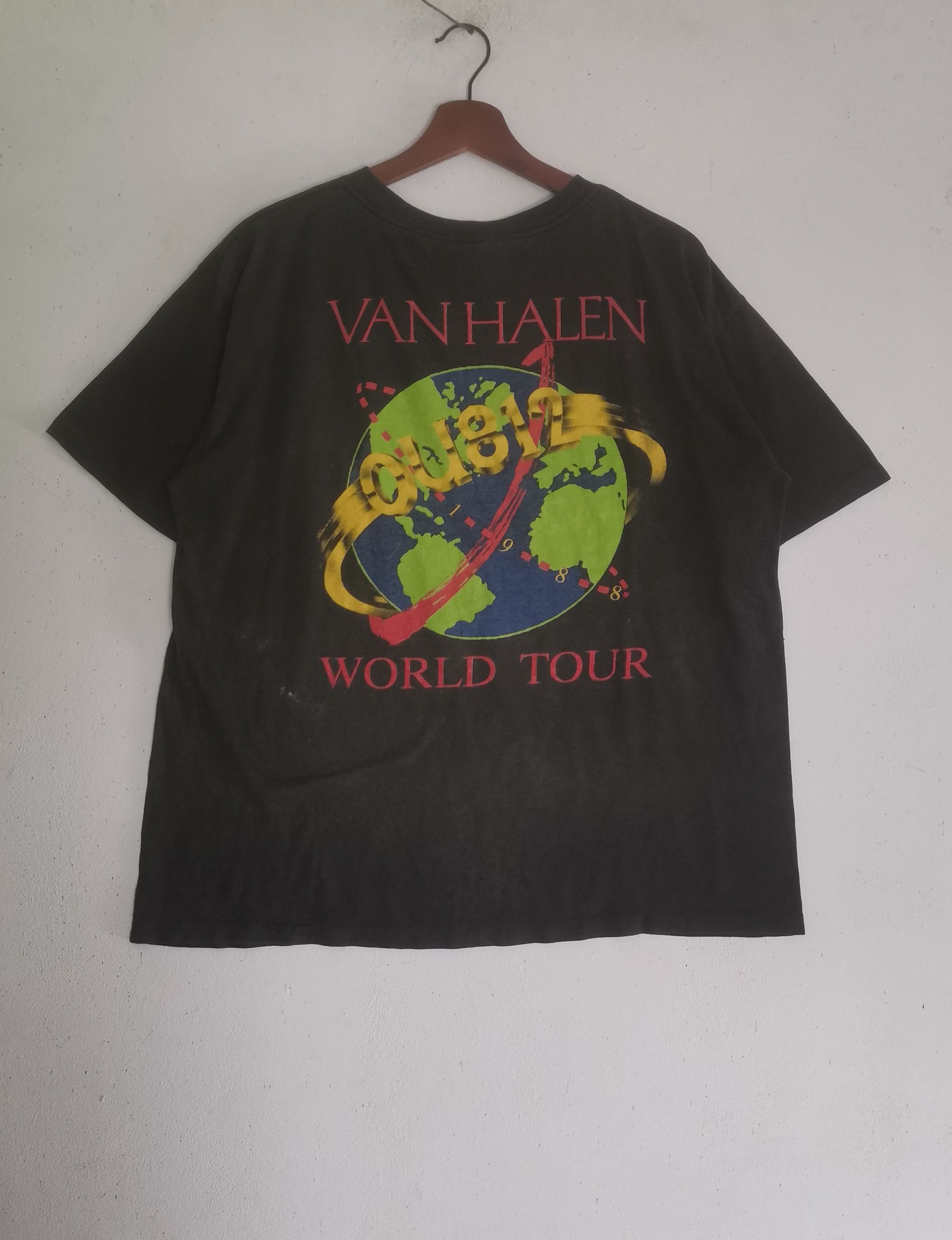 Band Tees × Vintage Rare vintage Van Halen American Rock band t-shirt Size US XL / EU 56 / 4 - 3 Thumbnail