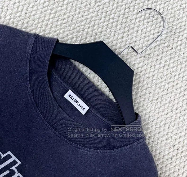 Balenciaga Balenciaga Washed Destroyed Band Portrait Letter Logo Shor Size US M / EU 48-50 / 2 - 3 Thumbnail