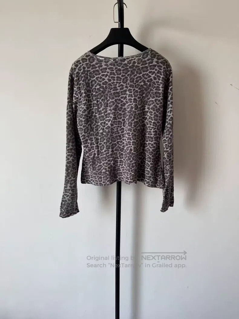 Balenciaga Balenciaga Animal Print Full Print Round Neck Long Sleeve Size US L / EU 52-54 / 3 - 2 Thumbnail