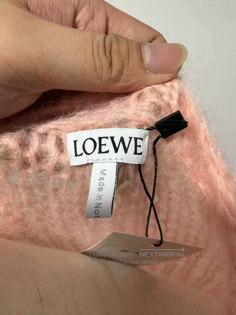 Loewe Loewe Big logo mohair sweater Size S / US 4 / IT 40 - 4 Thumbnail