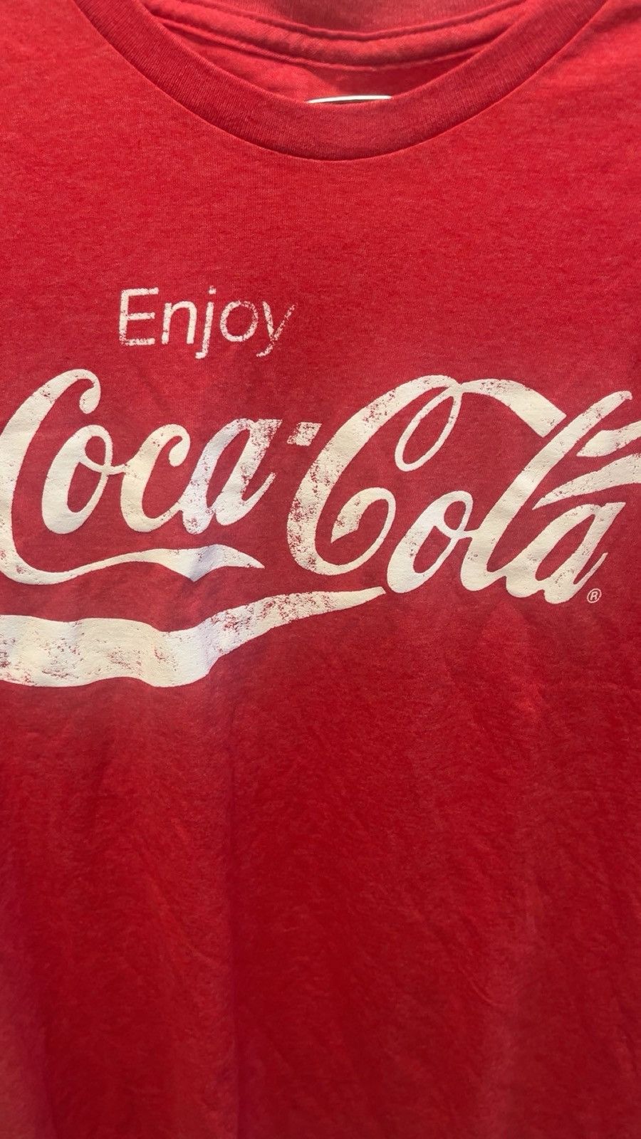 Vintage Red Coca Cola Shirt Size US L / EU 52-54 / 3 - 2 Thumbnail