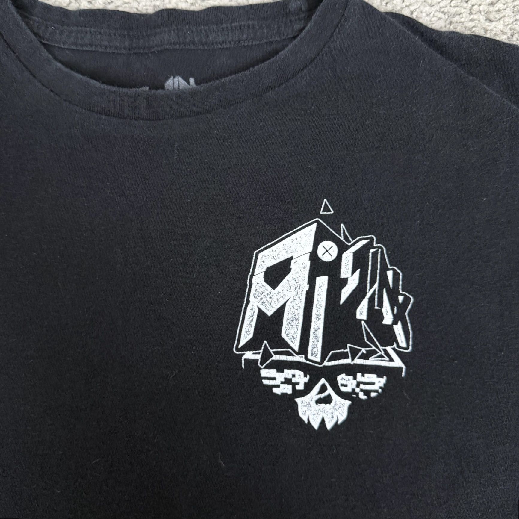 Vintage Munition J!NX Shirt Mens Medium Black Skull Graphic Tee Gaming Streamer Size US M / EU 48-50 / 2 - 4 Thumbnail
