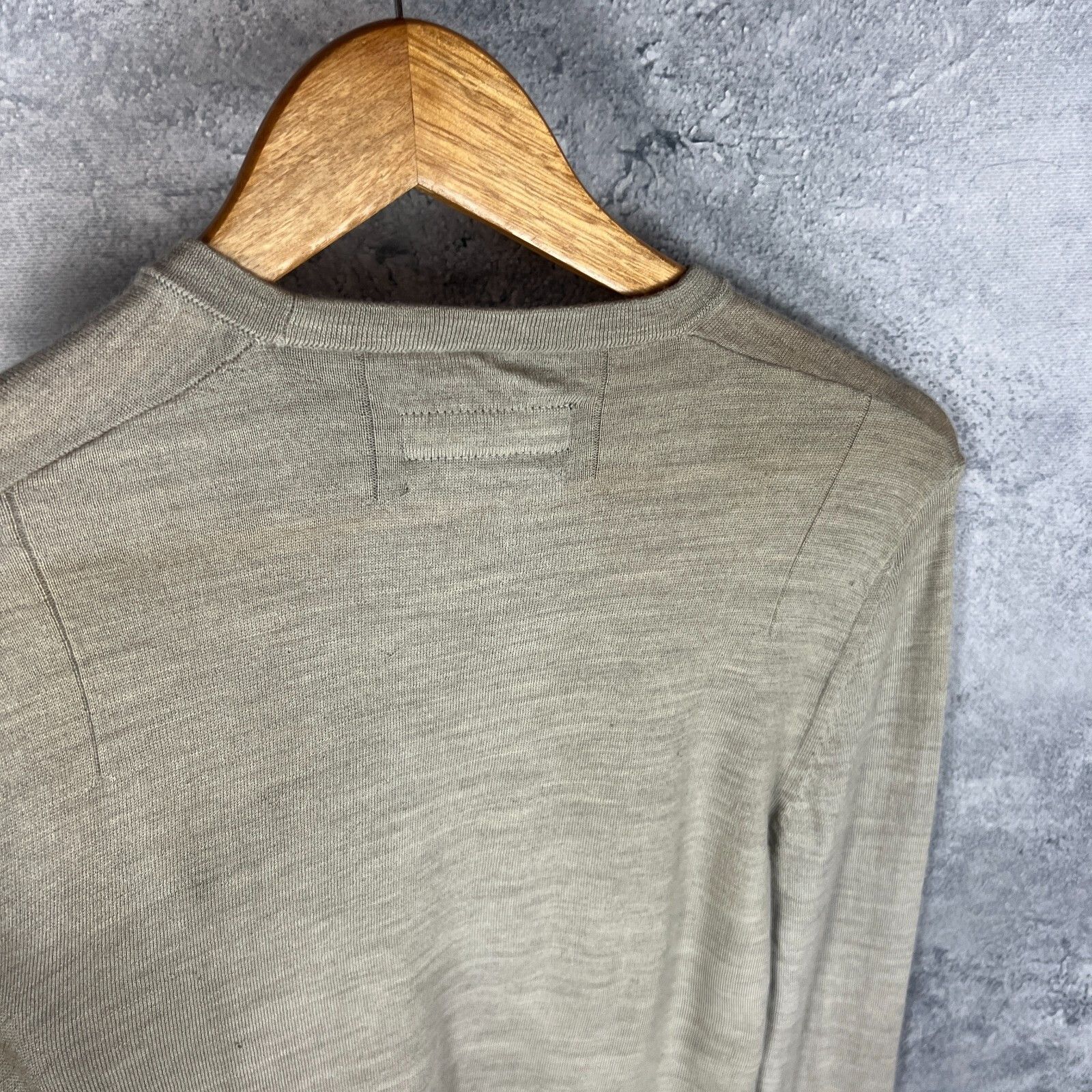 Allsaints Allsaints Sweater Men's Size S Beige Long Sleeve ` Size US S / EU 44-46 / 1 - 9 Thumbnail