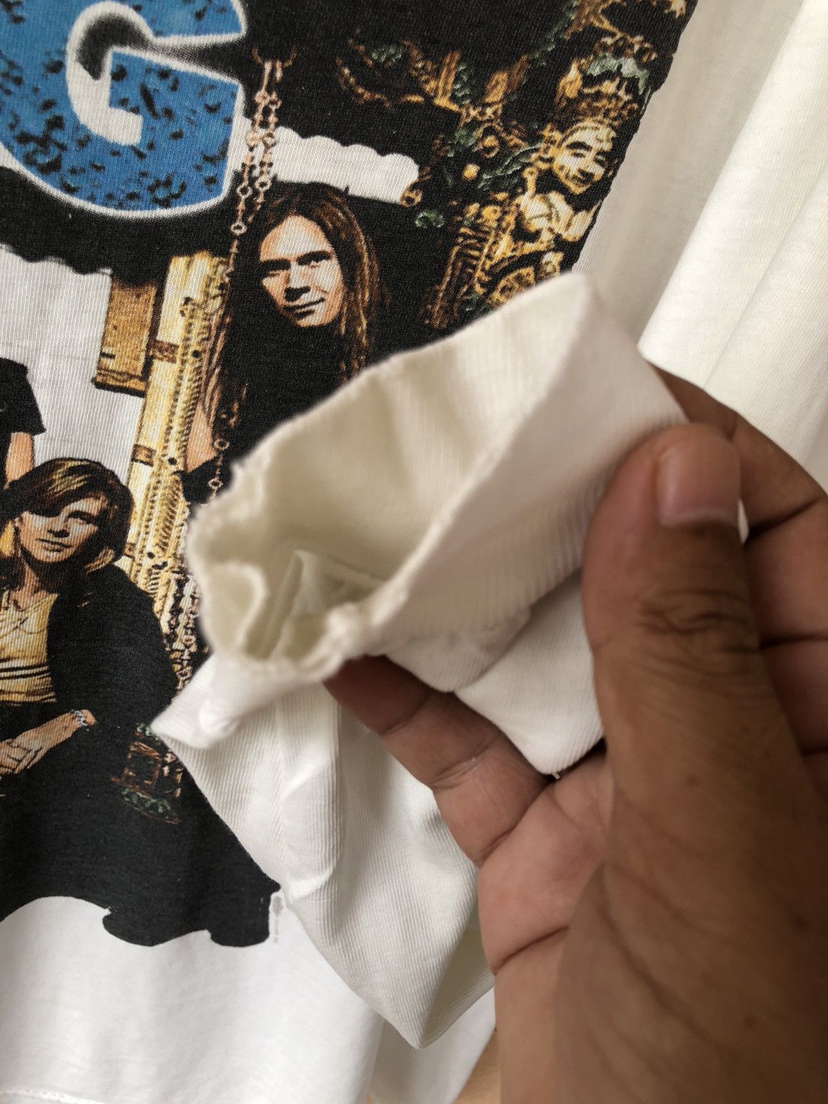 Band Tees × Vintage Vintage 90s MR BIG Thrashed Band Tee Size US L / EU 52-54 / 3 - 12 Thumbnail