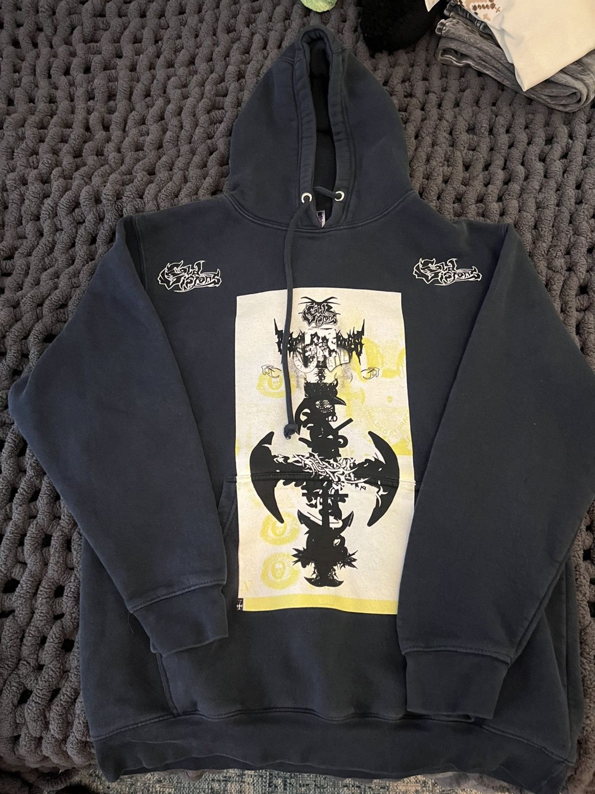 Drain Gang Bladee Cold Visions Hoodie Size US M / EU 48-50 / 2 - 1 Thumbnail
