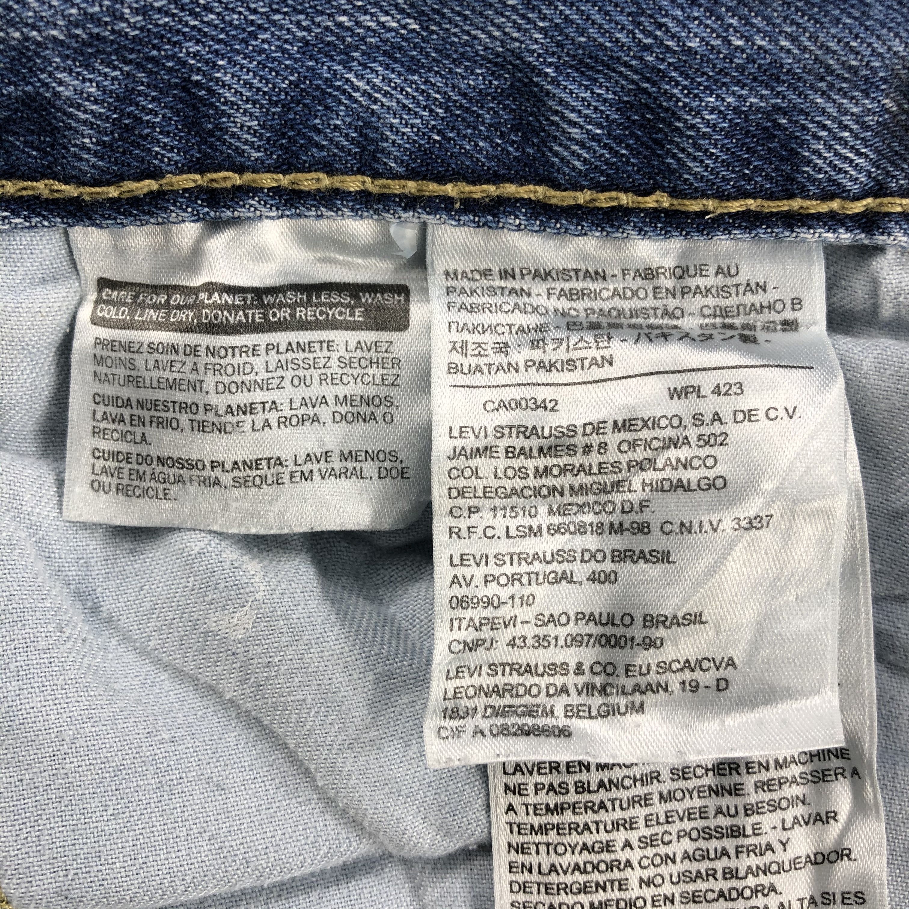 Levi's Vintage Light Wash Levis 505 Jeans-J2100 Size US 34 / EU 50 - 11 Thumbnail