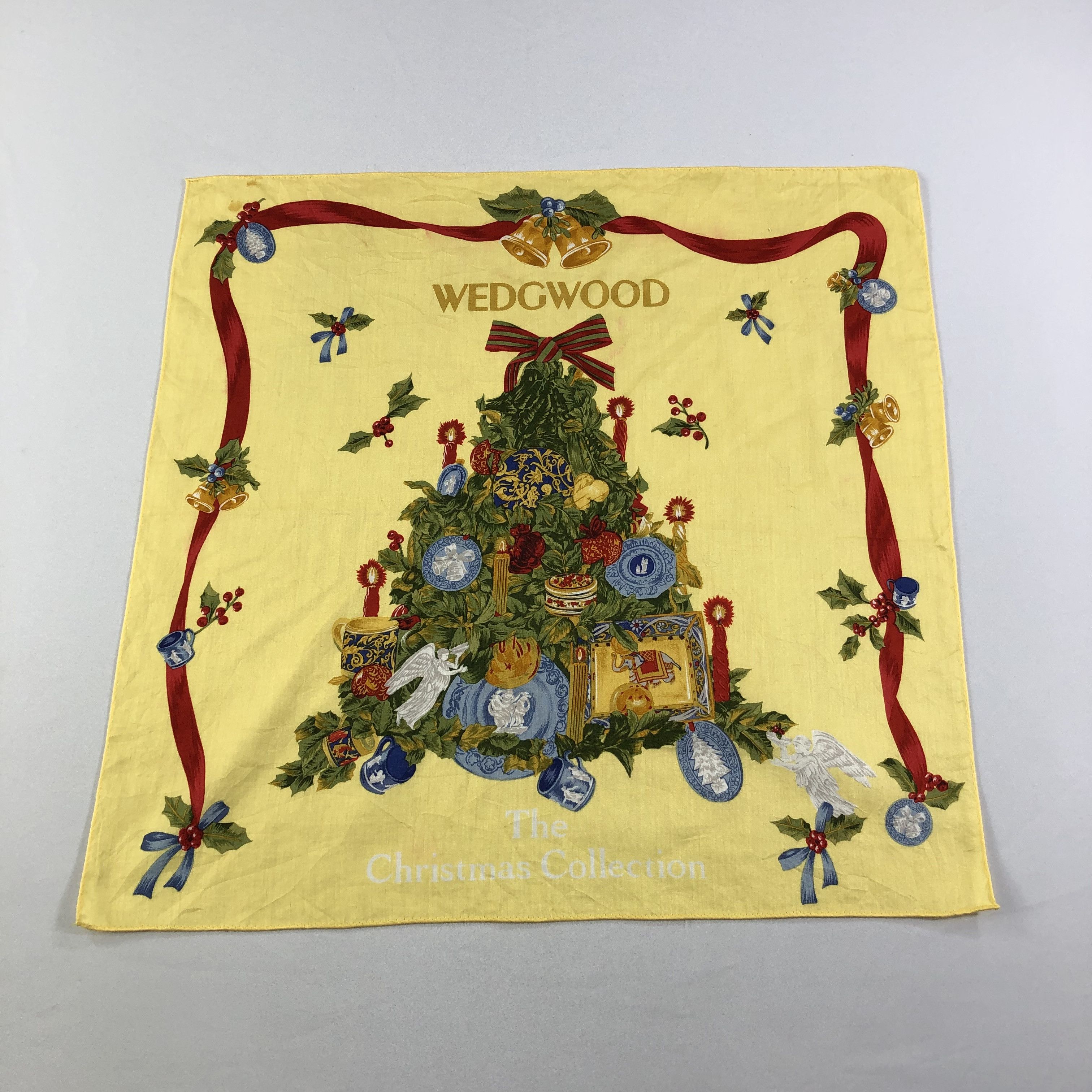 Vintage Wedgwood Handkerchief Neckerchief Bandana H2220 Size ONE SIZE - 1 Thumbnail