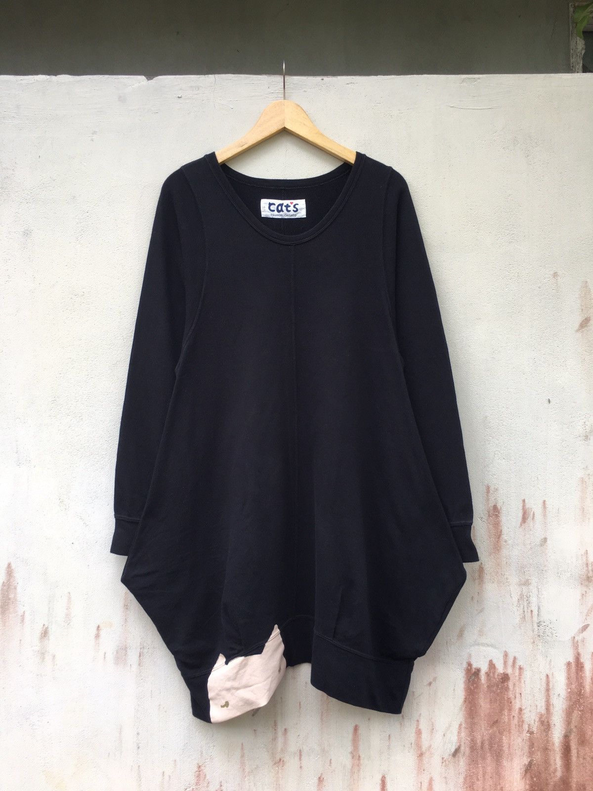 ISSEY MIYAKE TSUMORI CHISATO ASYMETRIC MIDI DRESS