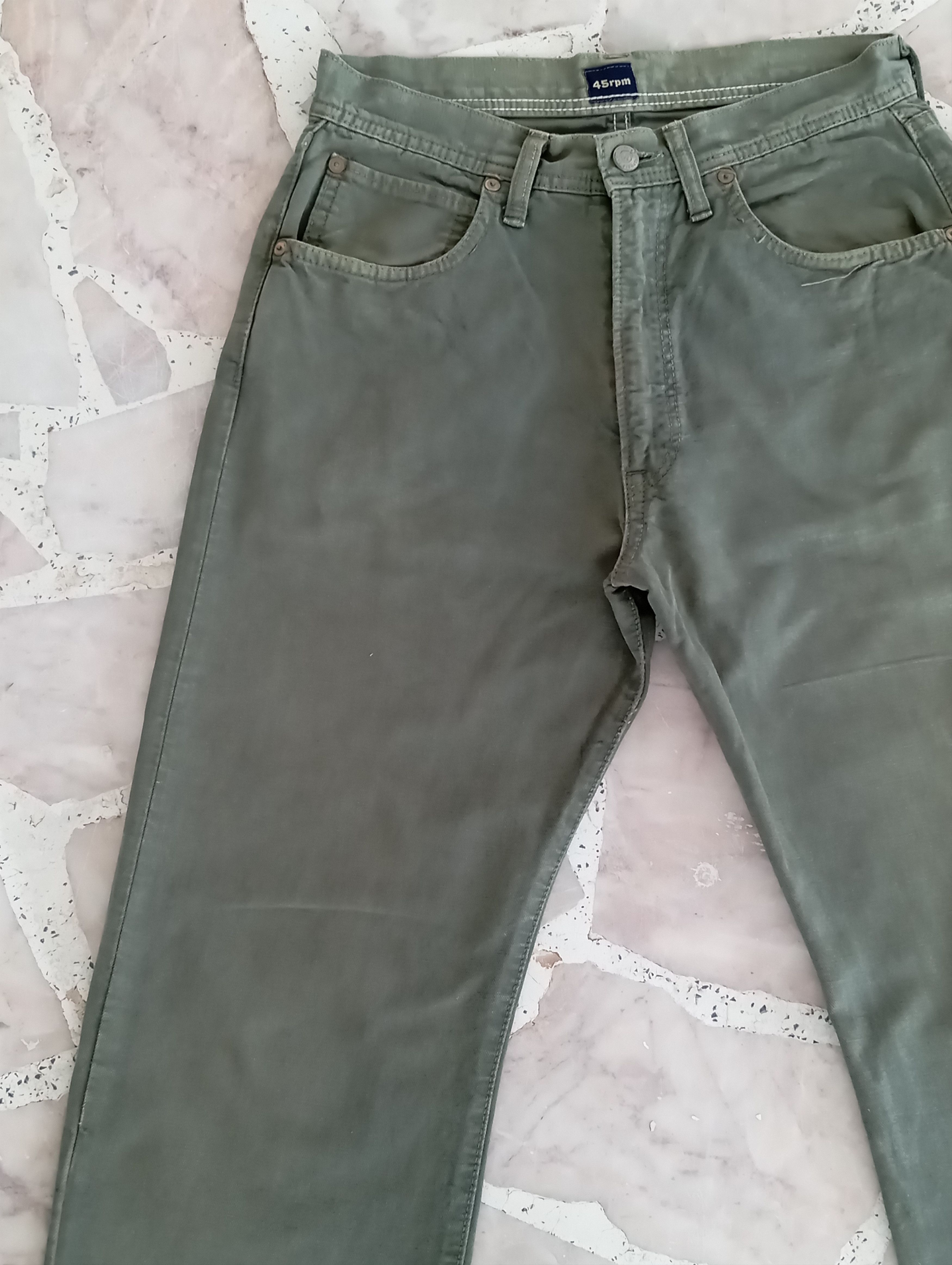45rpm × Japanese Brand Rare Olive 45rpm Denim japaneese brand Size US 30 / EU 46 - 2 Thumbnail