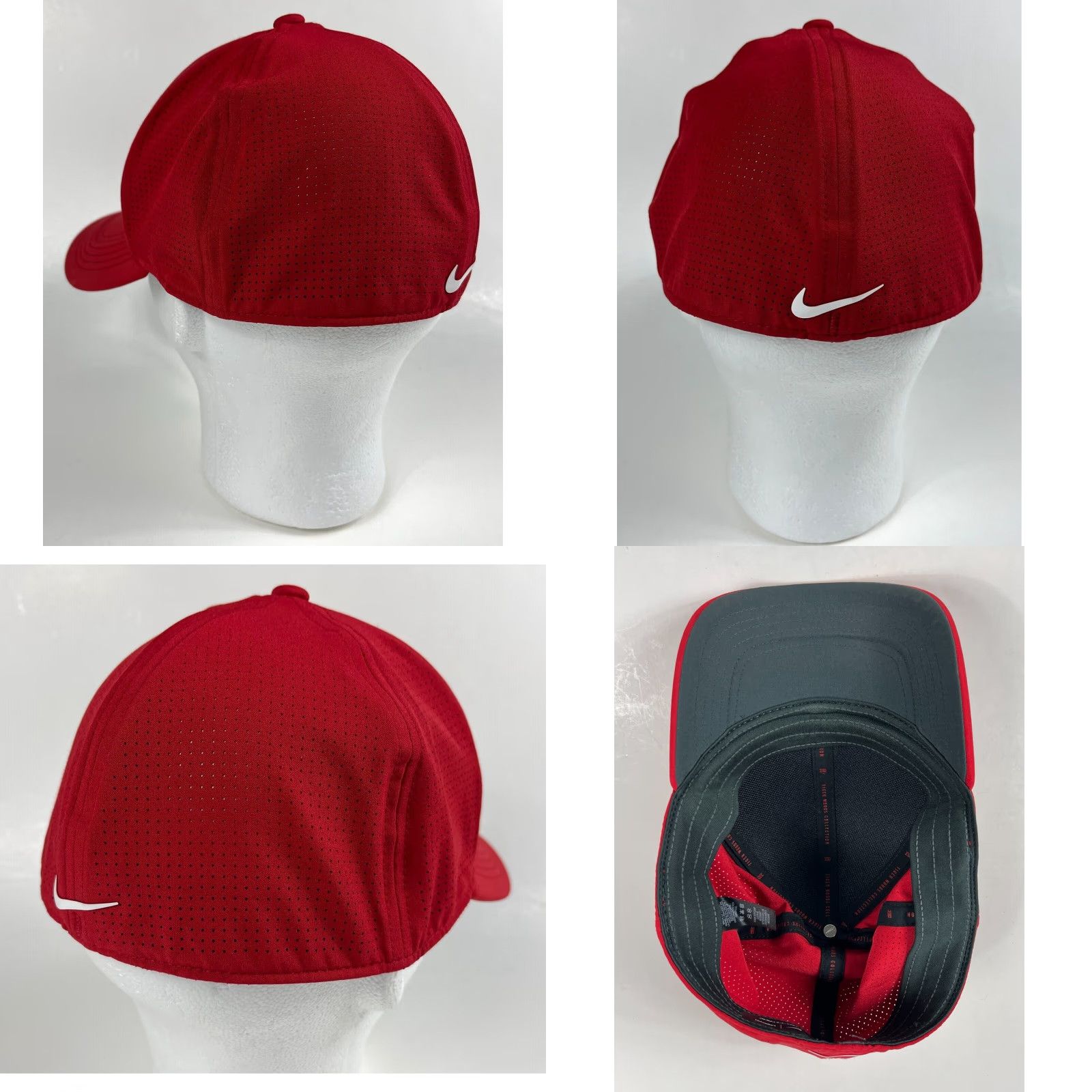 Nike Nike Tiger Woods Collection Legacy91 Dri-Fit Golf Hat L/XL Men Red Vintage Size ONE SIZE - 8 Thumbnail