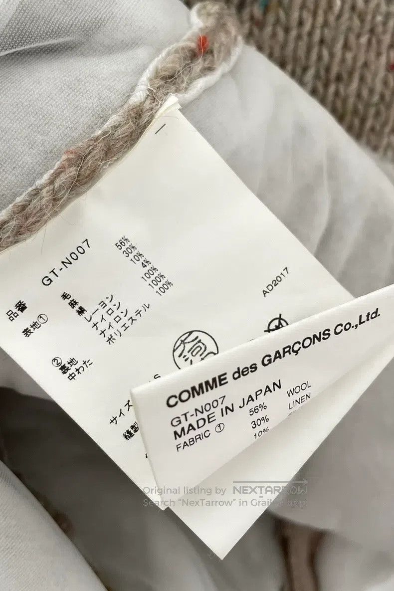 Comme des Garcons Comme Des Garcons Cape Knit Open Cardigan, Shawl Size XS / US 0-2 / IT 36-38 - 4 Thumbnail