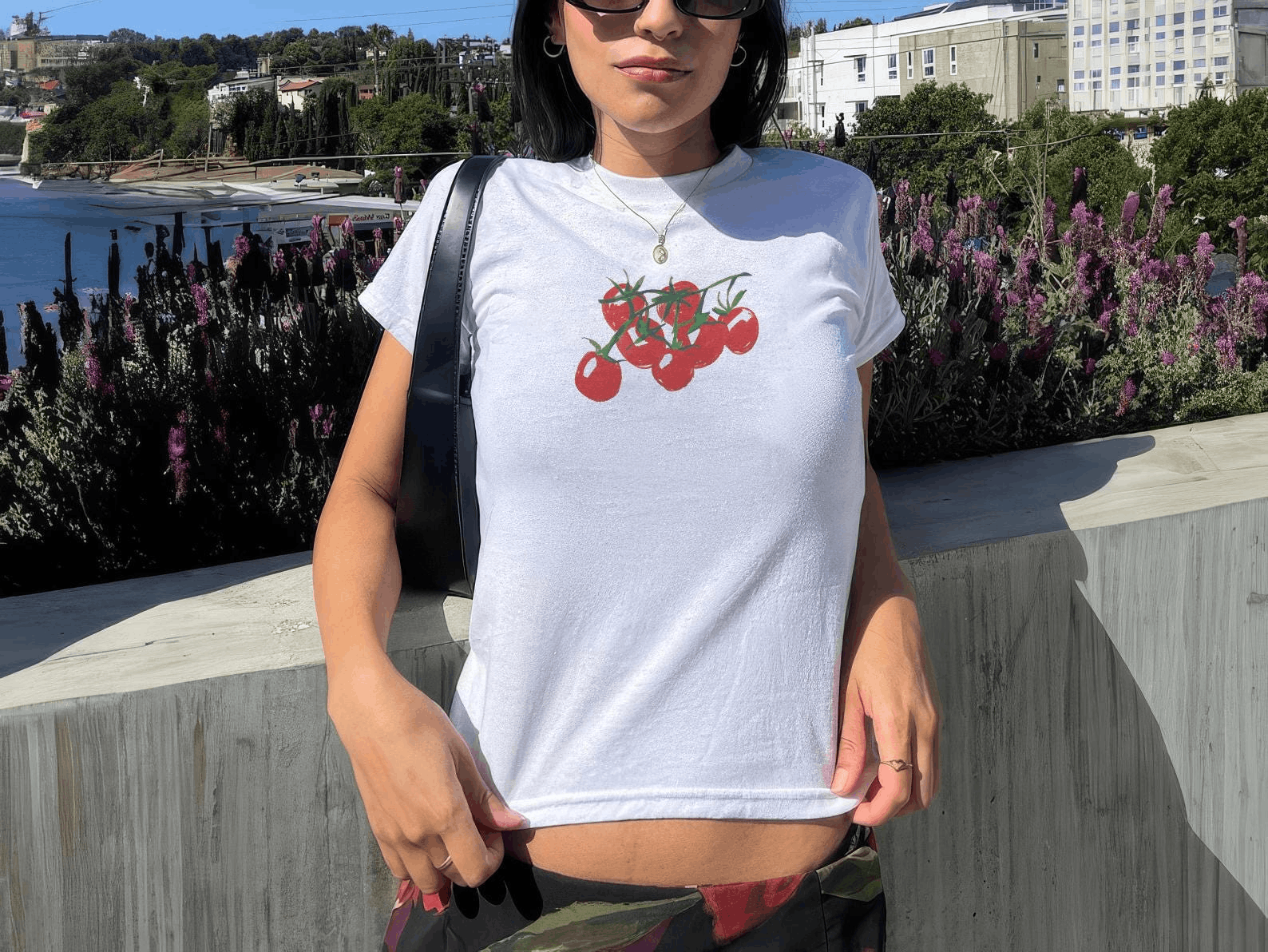 Other Cherry Tomatoes on the Vine Baby Tee Size M / US 6-8 / IT 42-44 - 2 Thumbnail