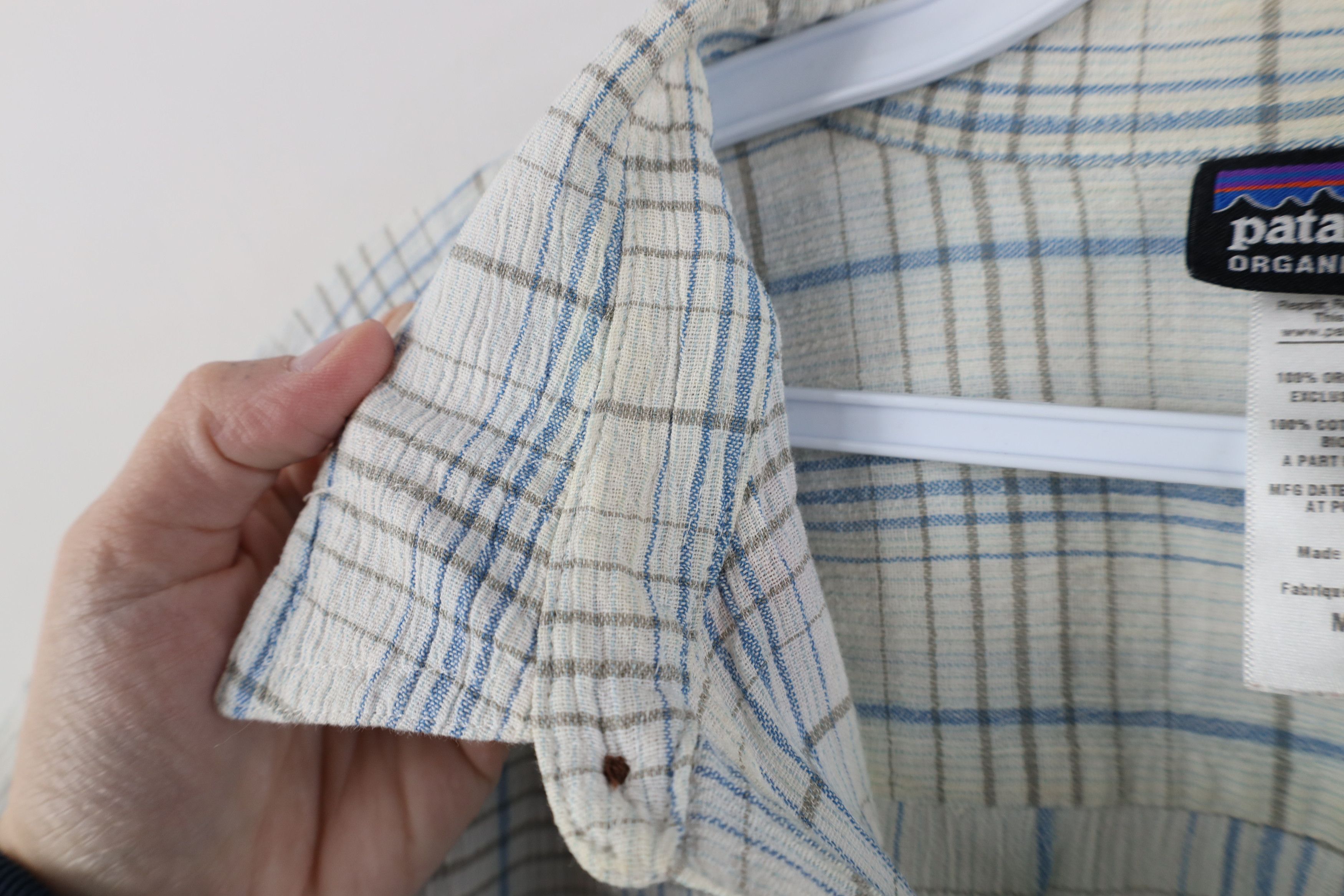 Patagonia Vintage Patagonia Lightweight Organic Cotton Button Shirt Size US L / EU 52-54 / 3 - 11 Thumbnail