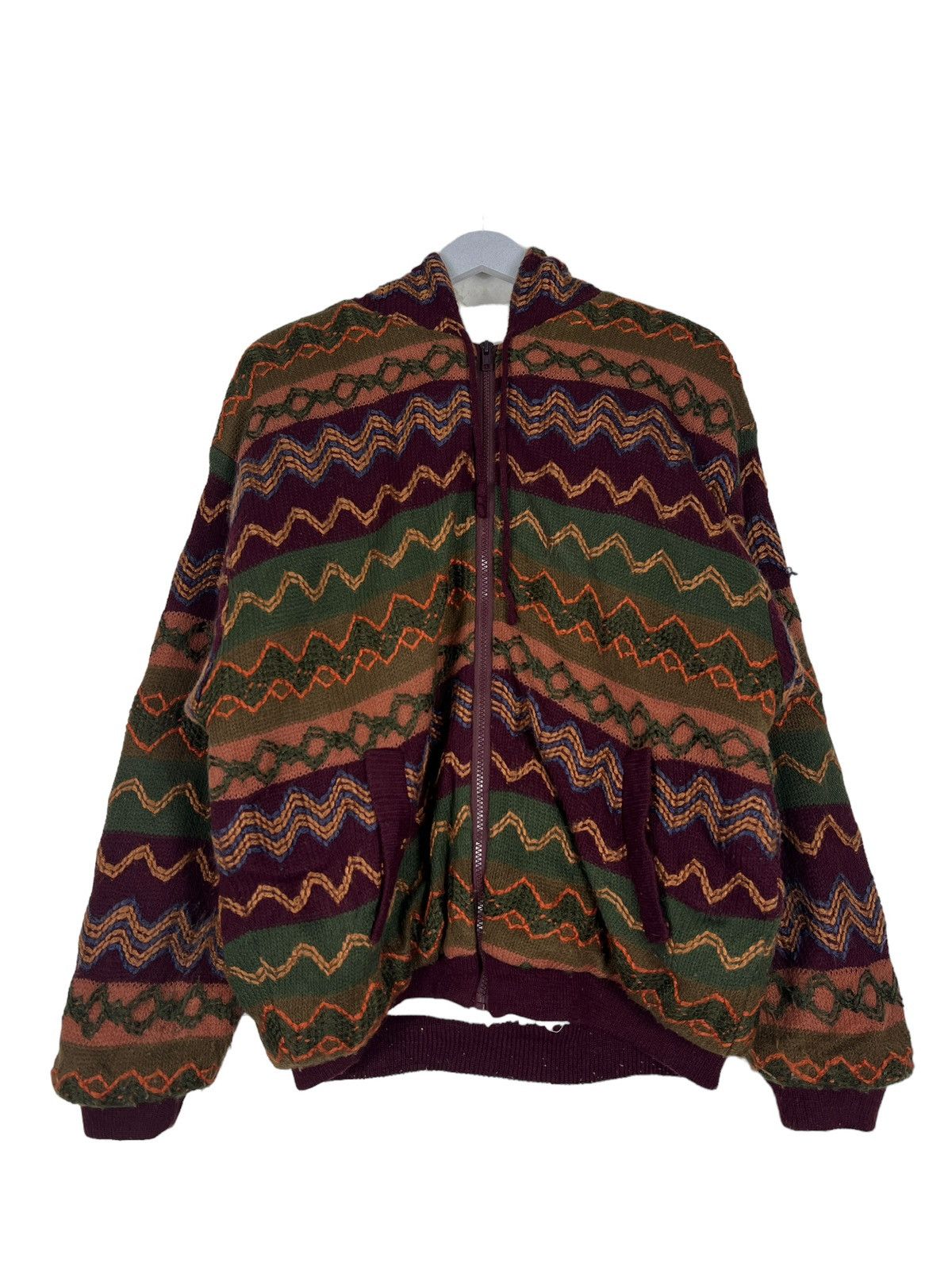 Japanese Brand 🔥 VINTAGE YOUNGSTERS HOODIES SHEARLING BOMBER JACKET Size US M / EU 48-50 / 2 - 2 Thumbnail