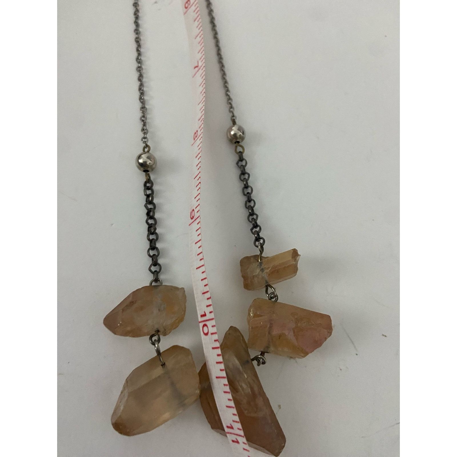 Other Citrine quartz crystal necklace Size ONE SIZE - 4 Thumbnail