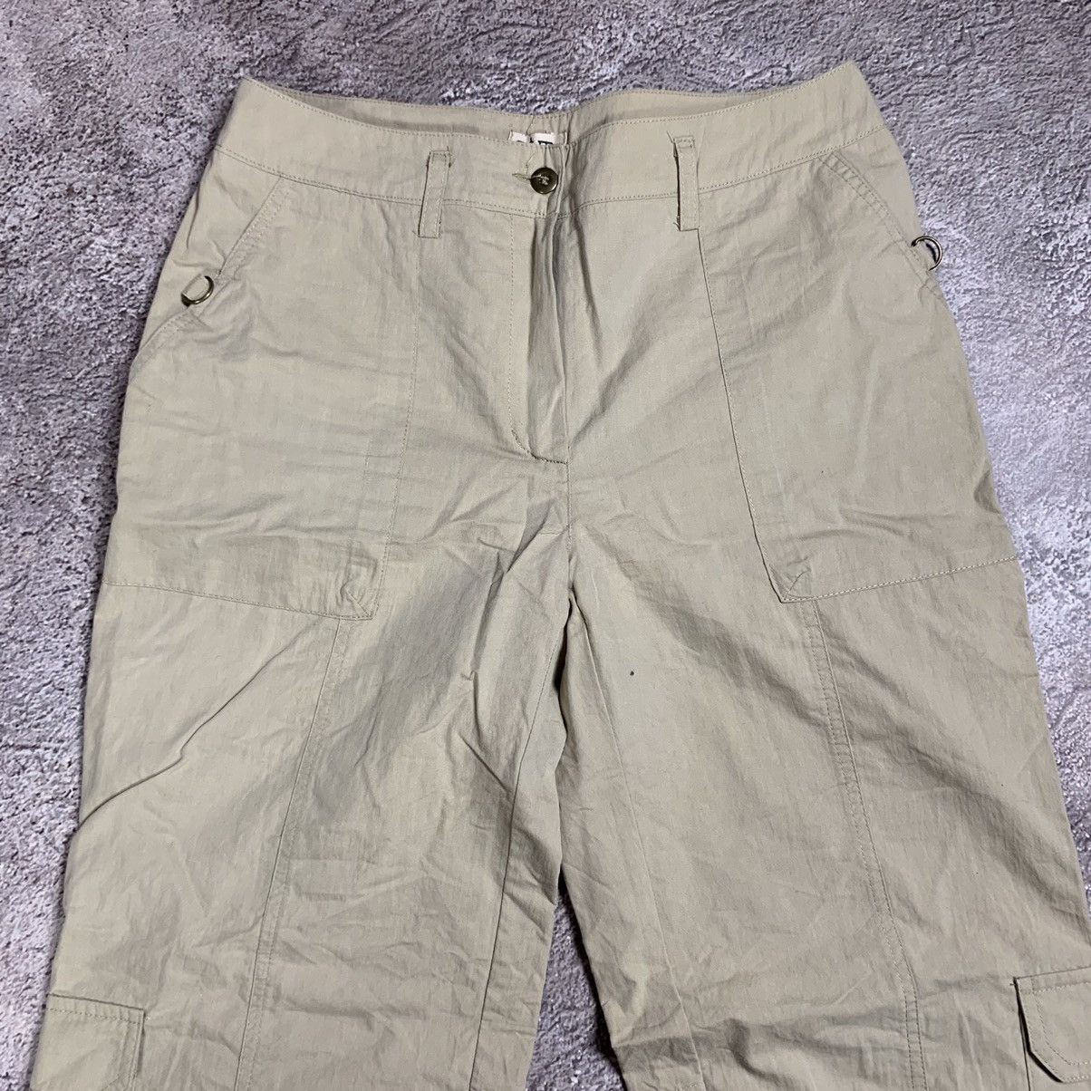 Vintage Vintage 90s Baggy Cargo Pants Flared Parachute Grunge 28 Size 28" / US 6 / IT 42 - 3 Thumbnail