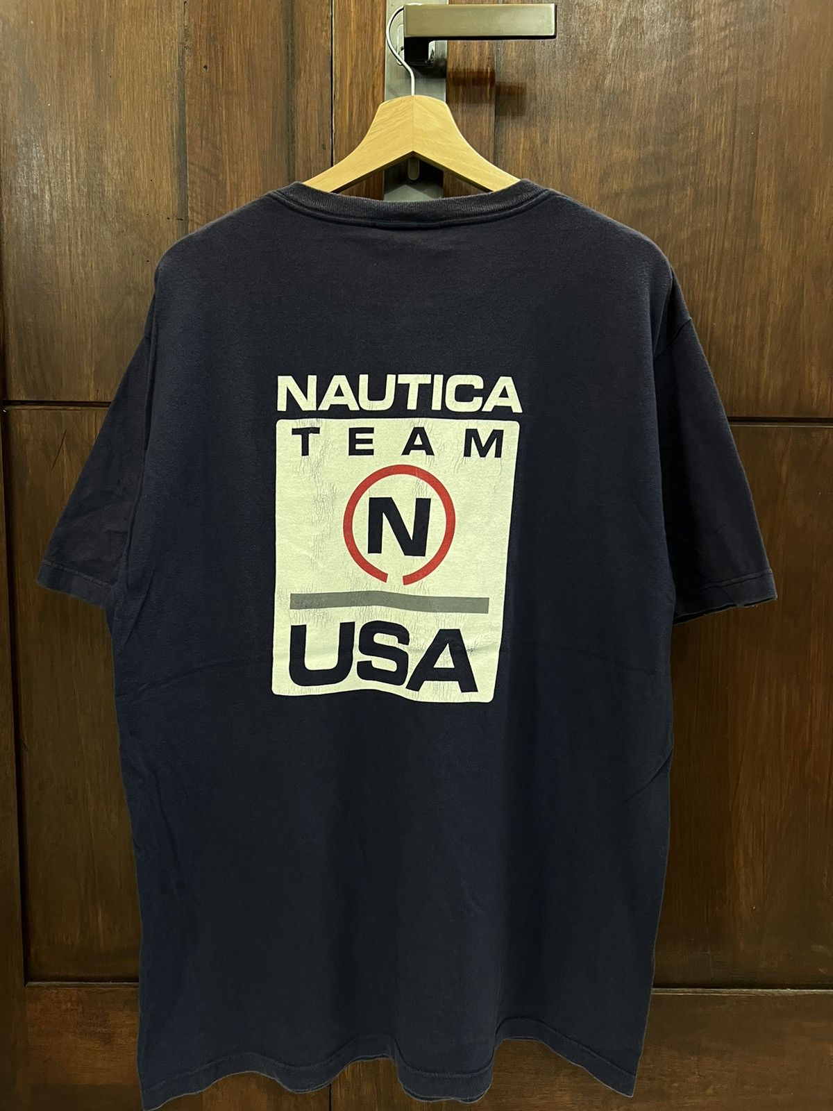 Nautica × Vintage Vintage Nautica Shirt Tees Size US L / EU 52-54 / 3 - 1 Thumbnail