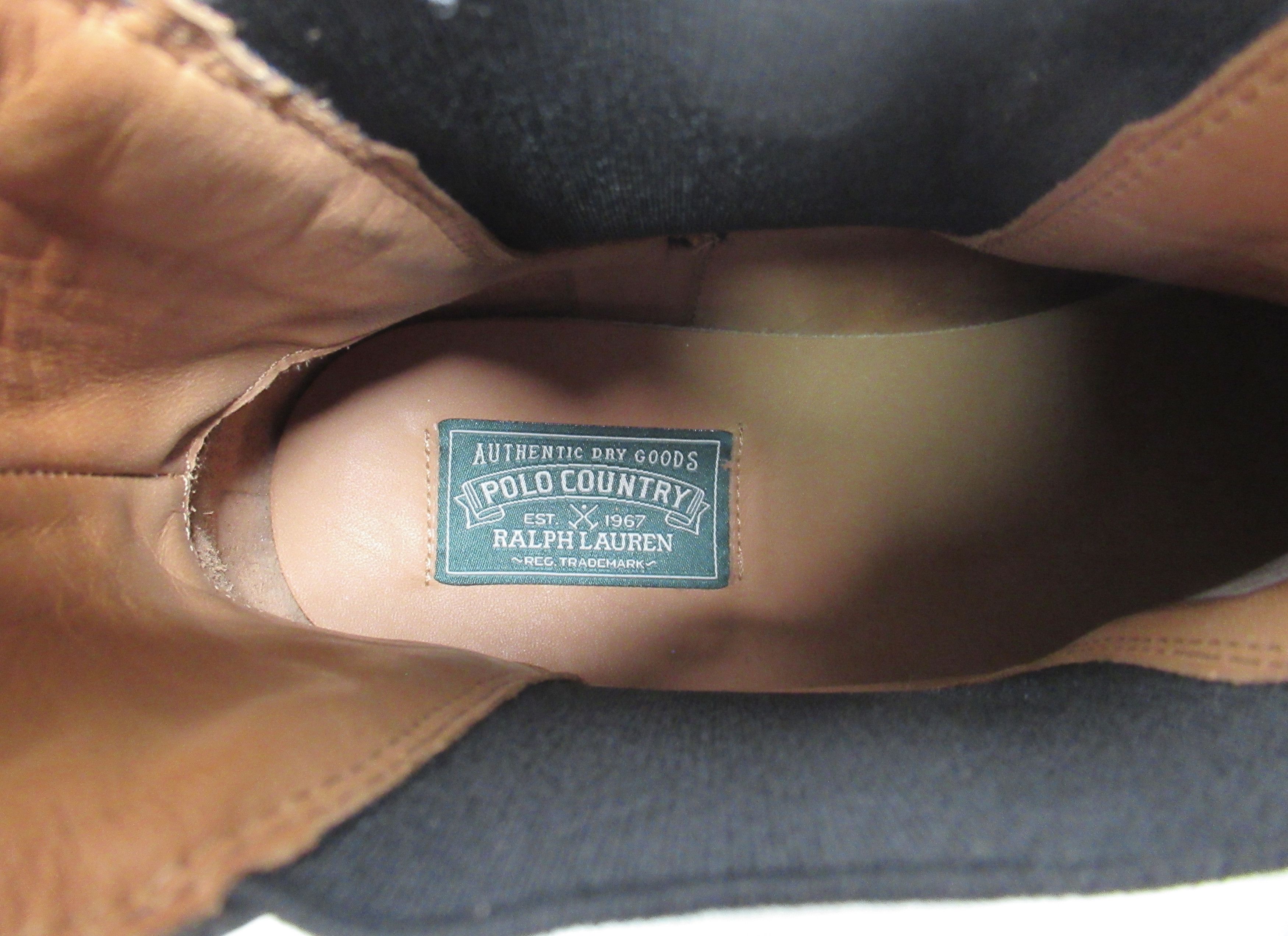 Polo Ralph Lauren Polo Ralph Lauren Unisex Logan Leather Chelsea Boot Black Size US 13 / EU 46 - 11 Thumbnail