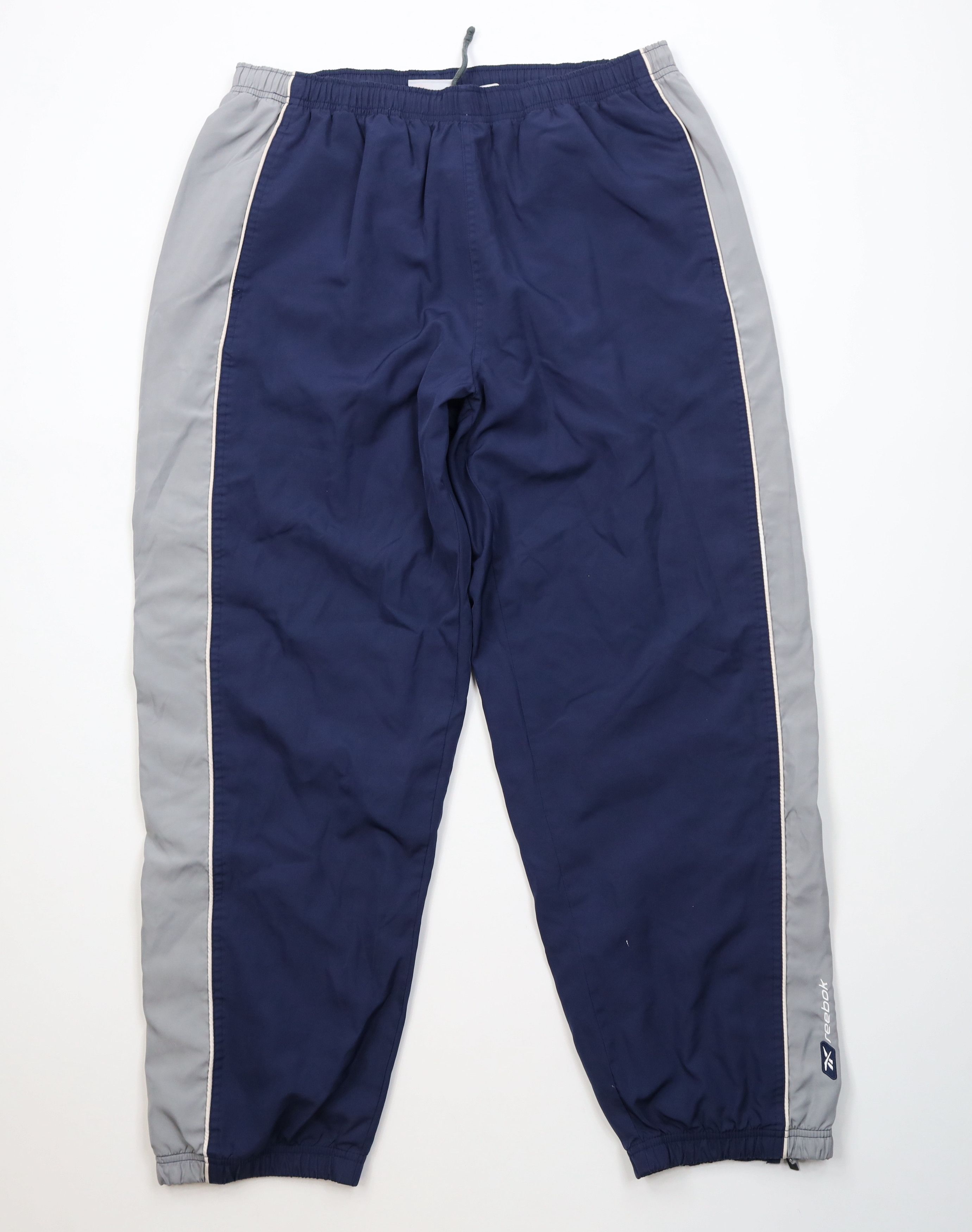 Reebok Vintage 90s Y2K Reebok Lined Joggers Jogger Pants Blue Size US 36 / EU 52 - 1 Thumbnail