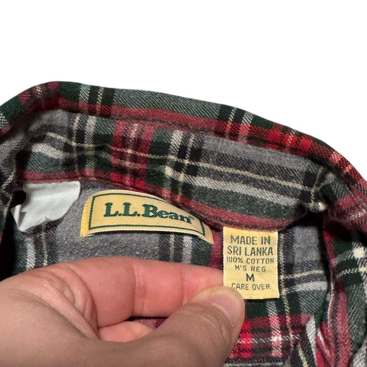 L.L. Bean Vintage L.L. Bean Plaid Flannel Button Down Shirt Men's M Size US M / EU 48-50 / 2 - 4 Thumbnail