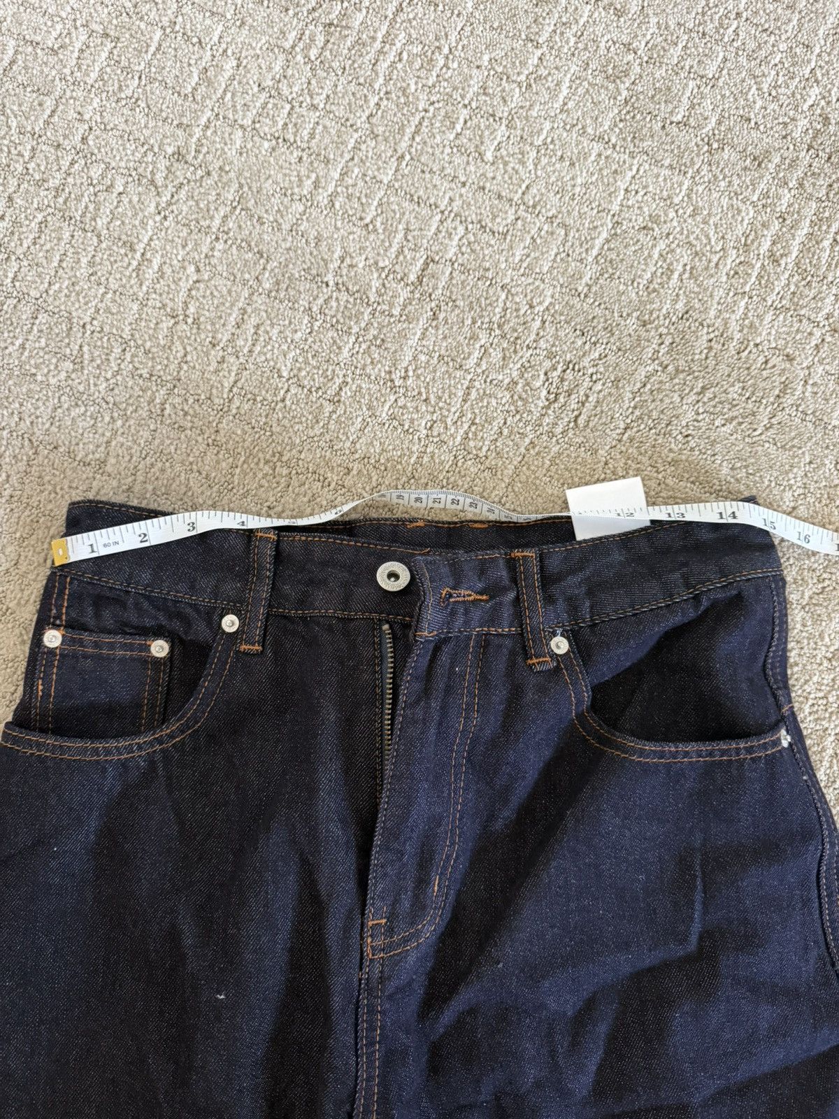 Other Black Raw Denim Selvedge Jeans Size US 29 - 4 Thumbnail