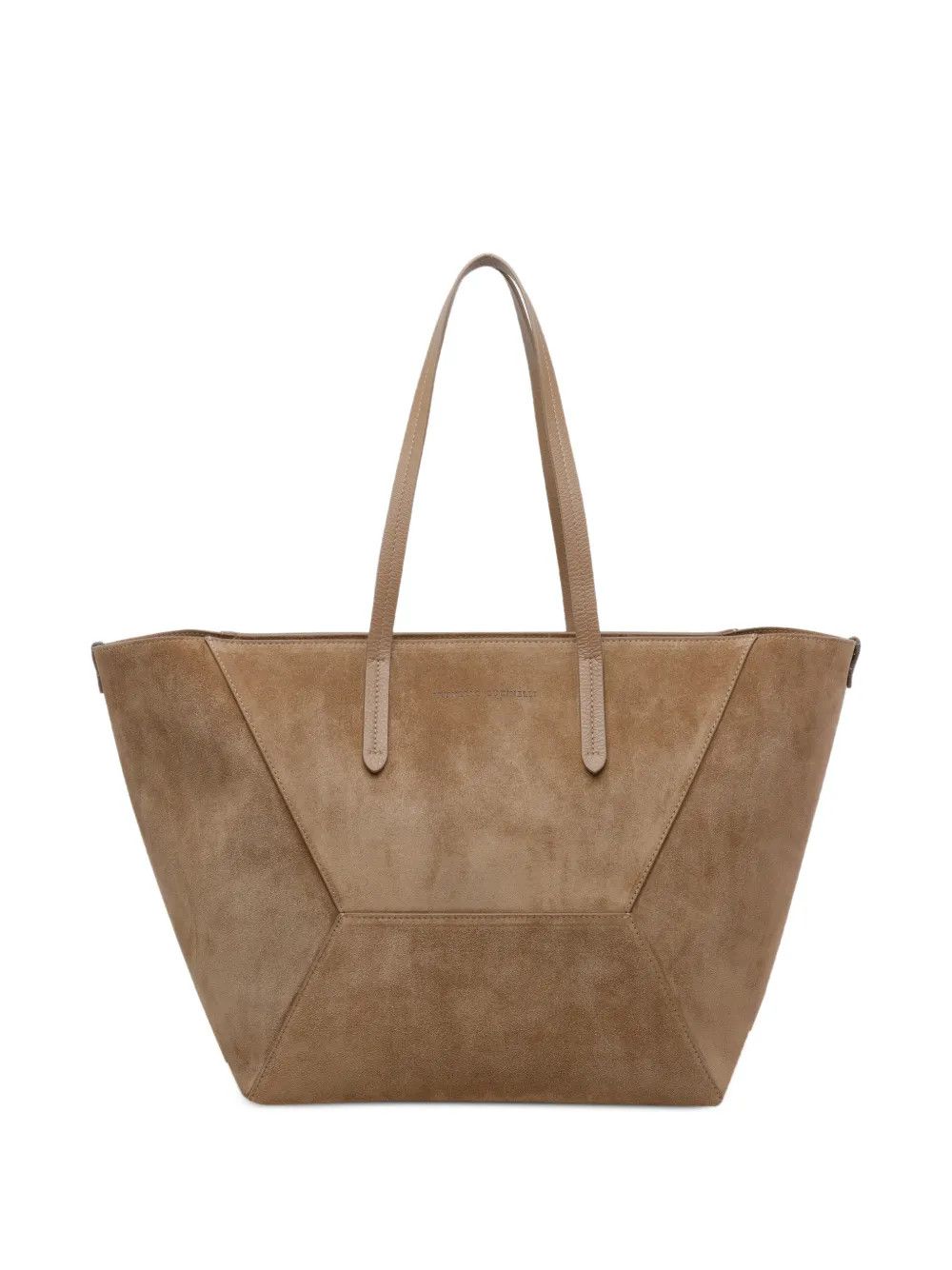 Brunello Cucinelli ob2d0Lne0826 Size: OS / BC Duo Maxi Shoulder Bag in Brown Size ONE SIZE - 1 Thumbnail