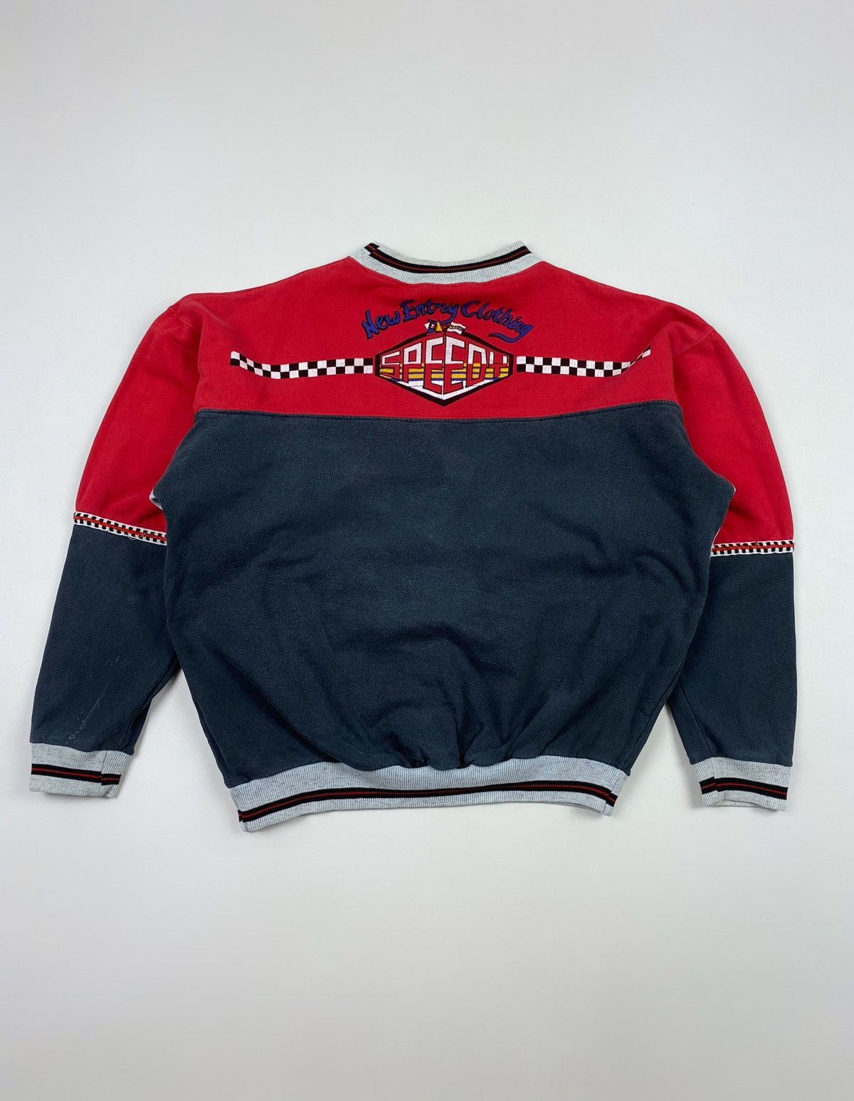 Vintage 1990’s Vintage Racing United Motors Boxy Sweatshirt Size US XL / EU 56 / 4 - 8 Thumbnail