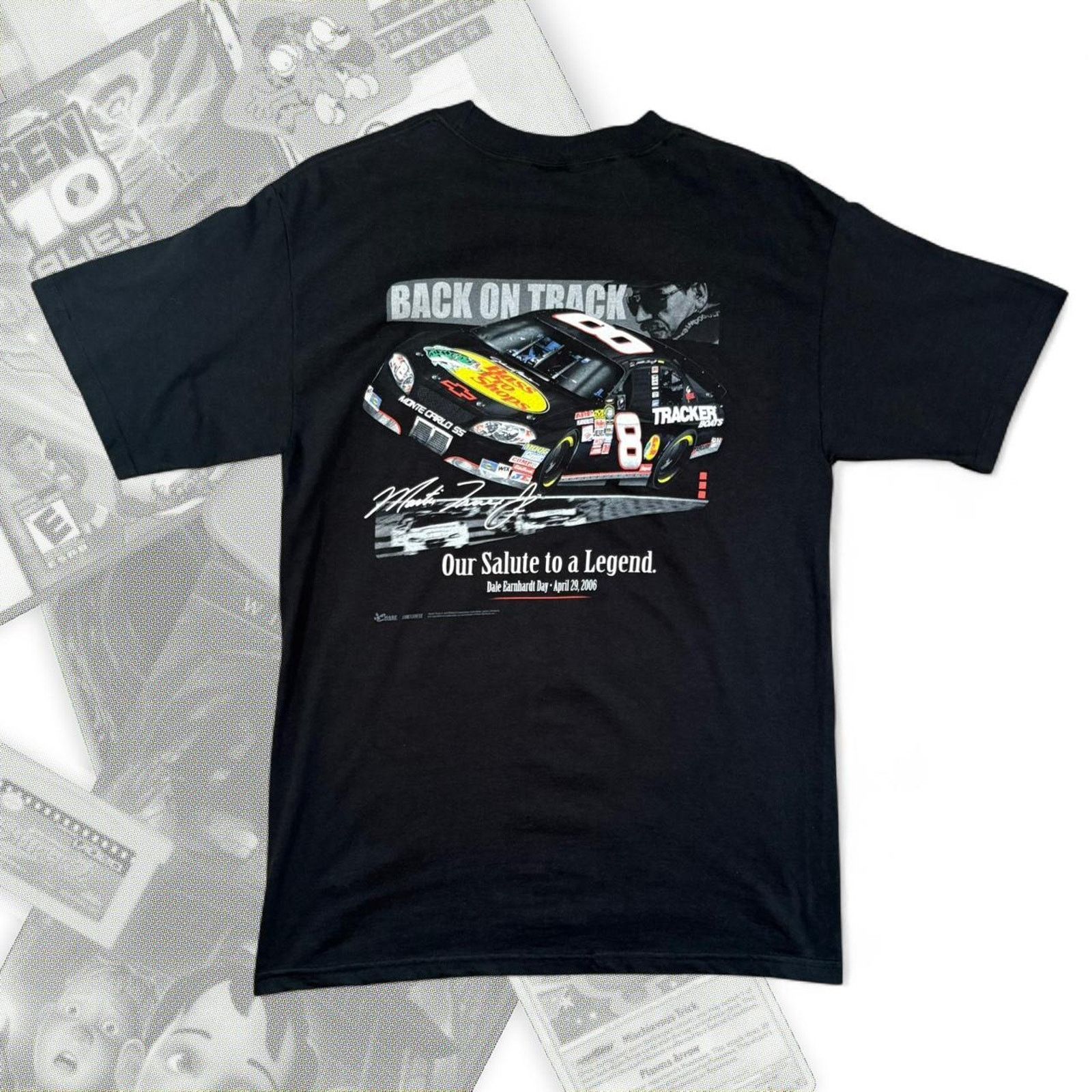 Chase Authentics Y2K Nascar Dale Earnhardt Bass Pro Shops Graphic Tee Size US M / EU 48-50 / 2 - 4 Thumbnail