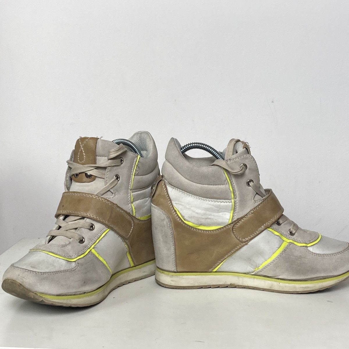 Vintage Avant garde wedge sneakers Size US 8 / IT 38 - 4 Thumbnail