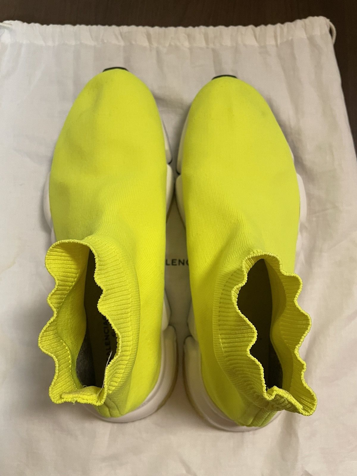 Balenciaga Balenciaga Speed Trainers Neon Green Size US 8 / EU 41 - 5 Thumbnail