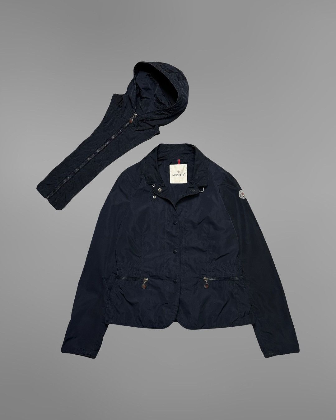 Moncler Moncler 2in1 Mask Nylon Jacket Size M / US 6-8 / IT 42-44 - 1 Thumbnail