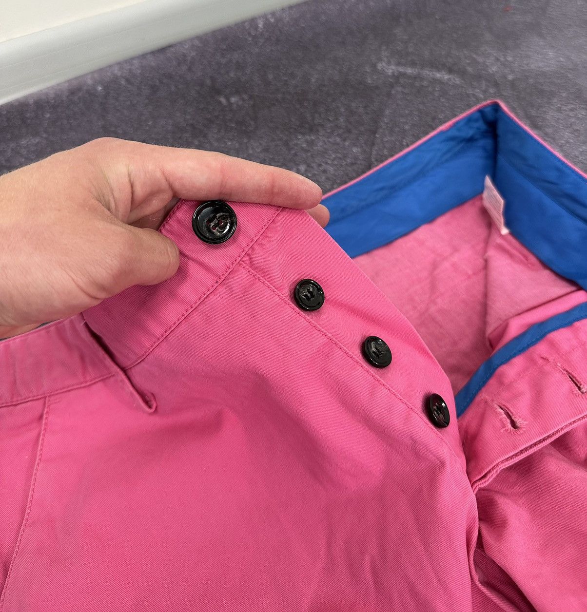 Acne Studios Vintage Acne Studios Designer Joy Strong Pink Opium Pants Size US 30 / EU 46 - 9 Thumbnail