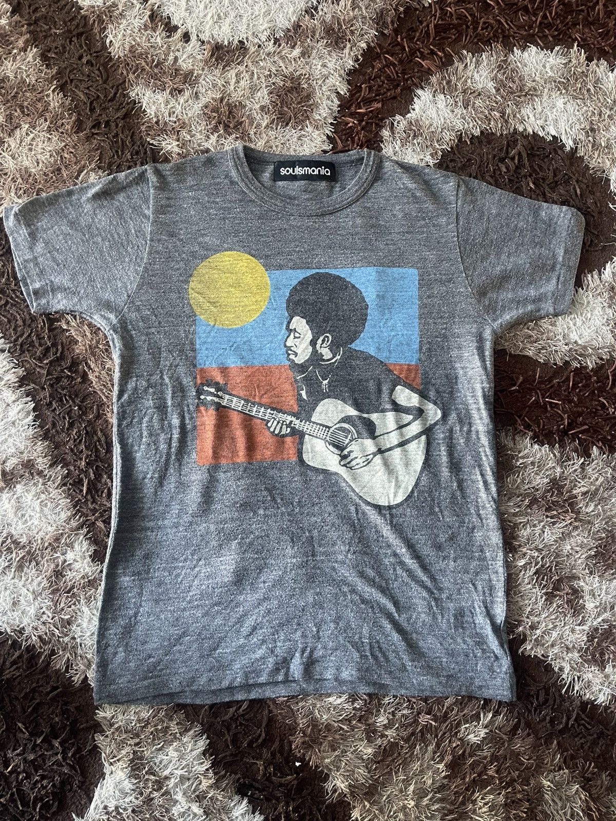 Jimi Hendrix × Vintage 🔥HOT🔥VINTAGE SOULSMANIA X JIMI HENDRIX TEE VERY RARE Size US M / EU 48-50 / 2 - 1 Thumbnail