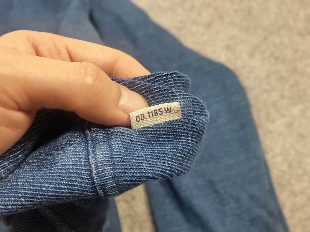 Oliver Spencer Oliver Spencer minimalist Indigo Sweatshirt Vintage Japan Size US XL / EU 56 / 4 - 10 Thumbnail