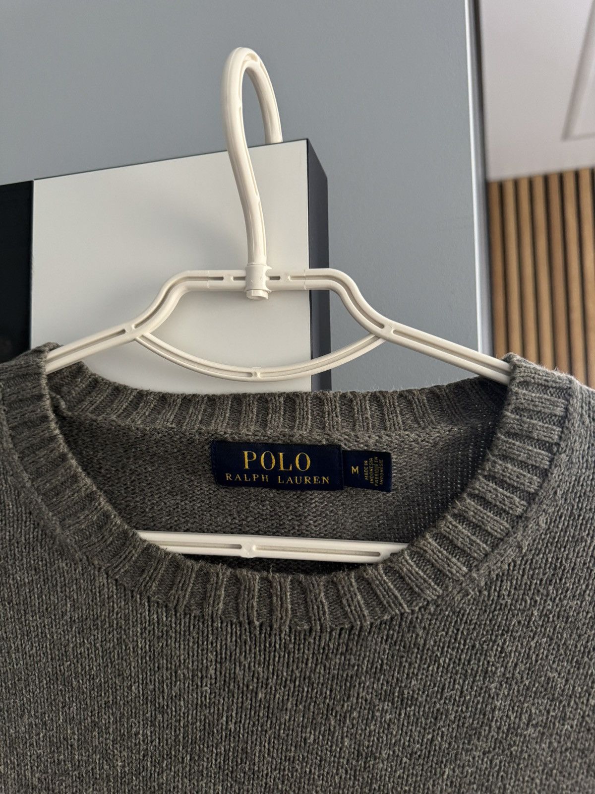 Polo Ralph Lauren Polo Ralph Lauren Vintage Sweater Knit Dark Gray Size M Size US M / EU 48-50 / 2 - 4 Thumbnail