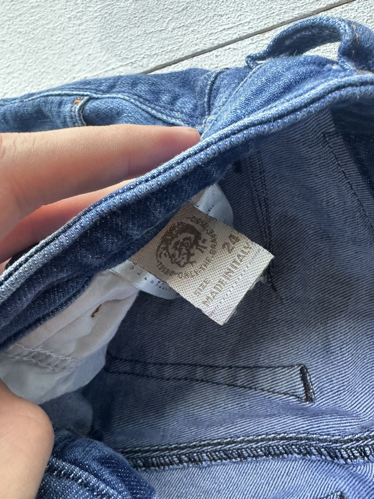 Diesel 🚨Gothic Diesel Regular Slim relax Flared Jeans Womens Size 24" / US 00 / IT 34 - 5 Thumbnail