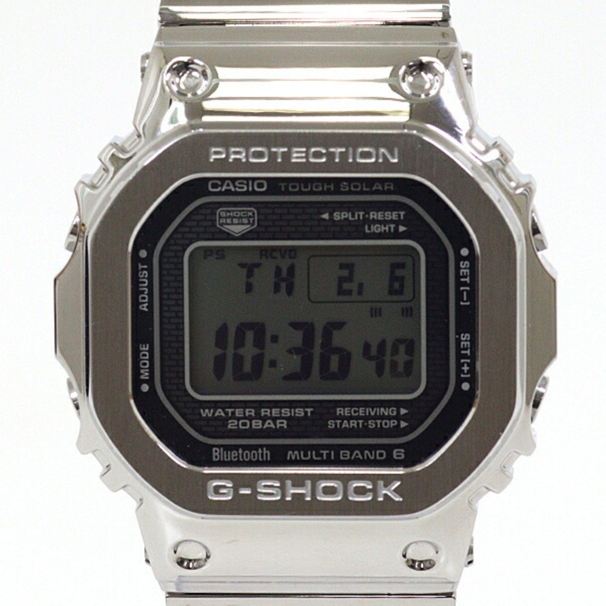 Casio CASIO Men's Watch G-Shock GMW-B5000D-1JF Full Metal Solar Charging 20 ATM Water Resistant Size ONE SIZE - 1 Thumbnail