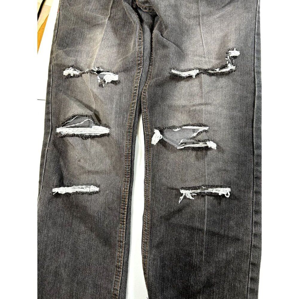 Coogi Vintage Coogi Embroidered Spellout Dark Baggy Denim Pants S Size US 32 / EU 48 - 5 Thumbnail