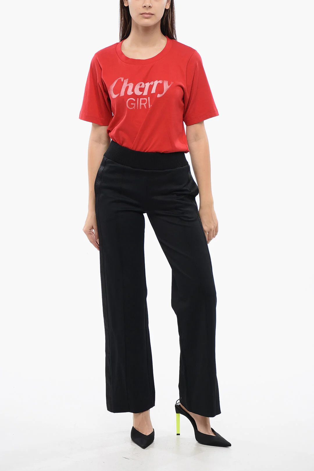 Off-White og1mm0426 Nylon Track Pant in Black Size 27" / US 4 / IT 40 - 4 Thumbnail