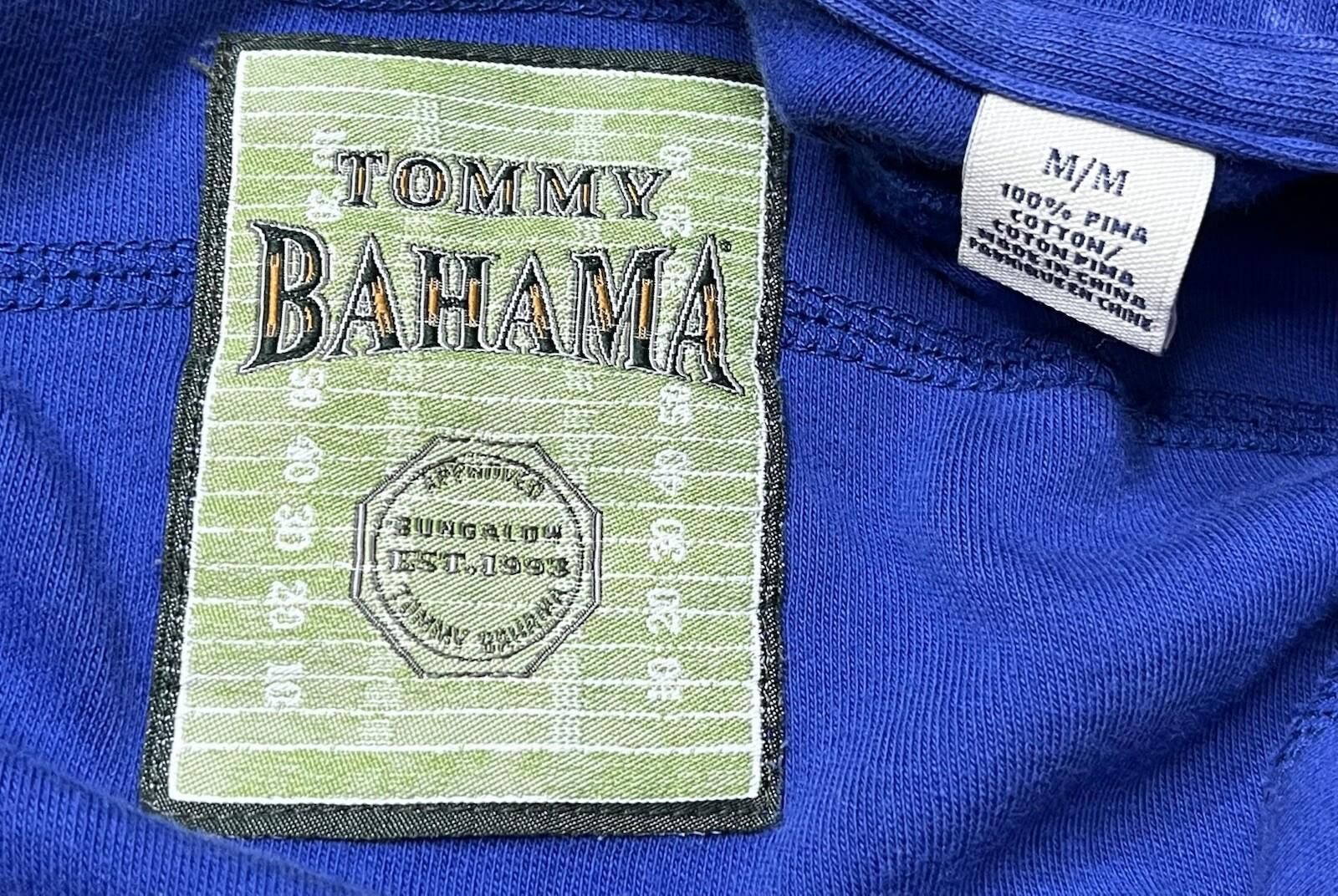 Tommy Bahama Tommy Bahama New York Giants Sweater Men's S 1/4 Pima Cotton Size US S / EU 44-46 / 1 - 2 Thumbnail