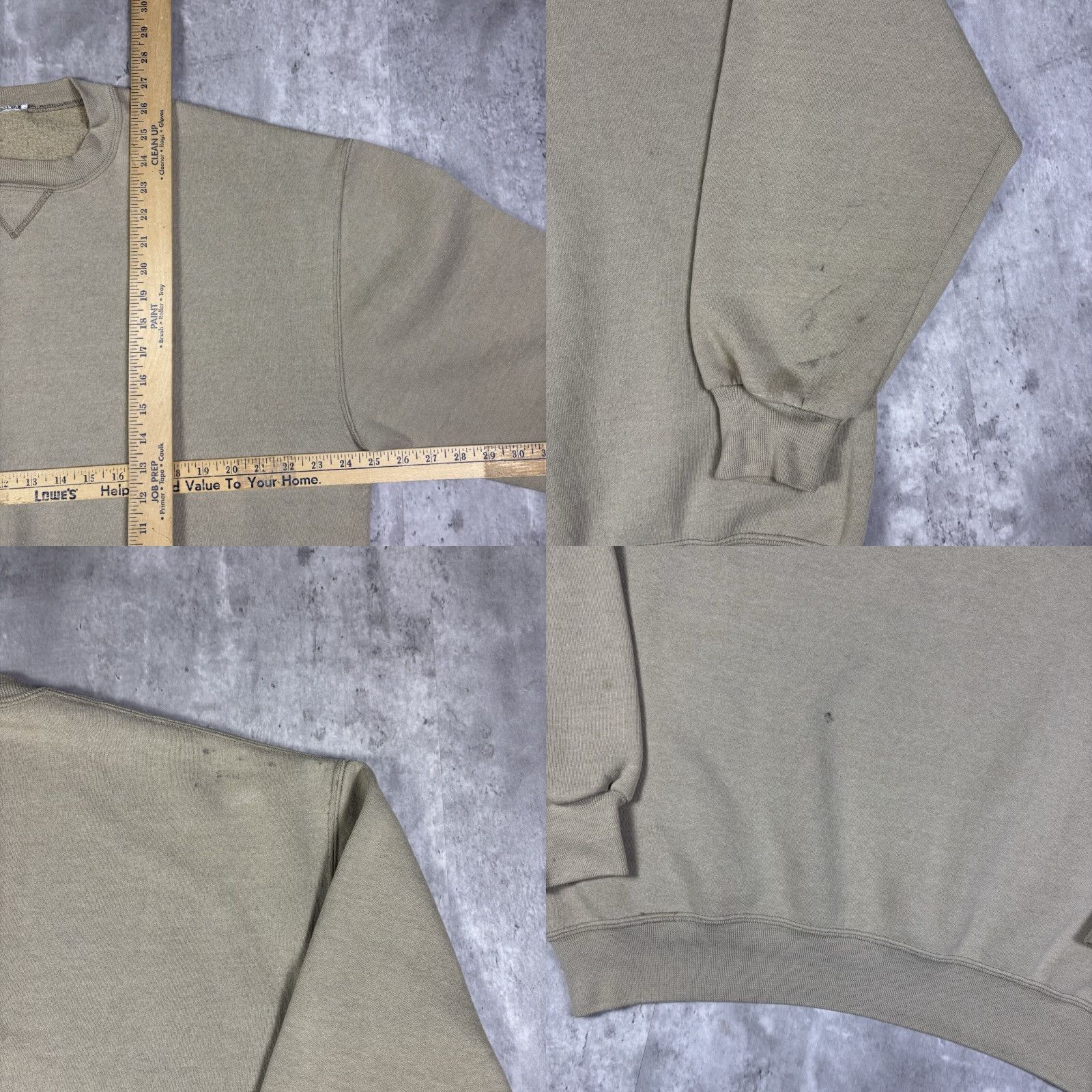 Russell Athletic VINTAGE Russell Athletic Sweatshirt Pullover Mens XL Brown 90s USA Classic Logo Heavyweight Cotton Fleece Size US XL / EU 56 / 4 - 8 Thumbnail