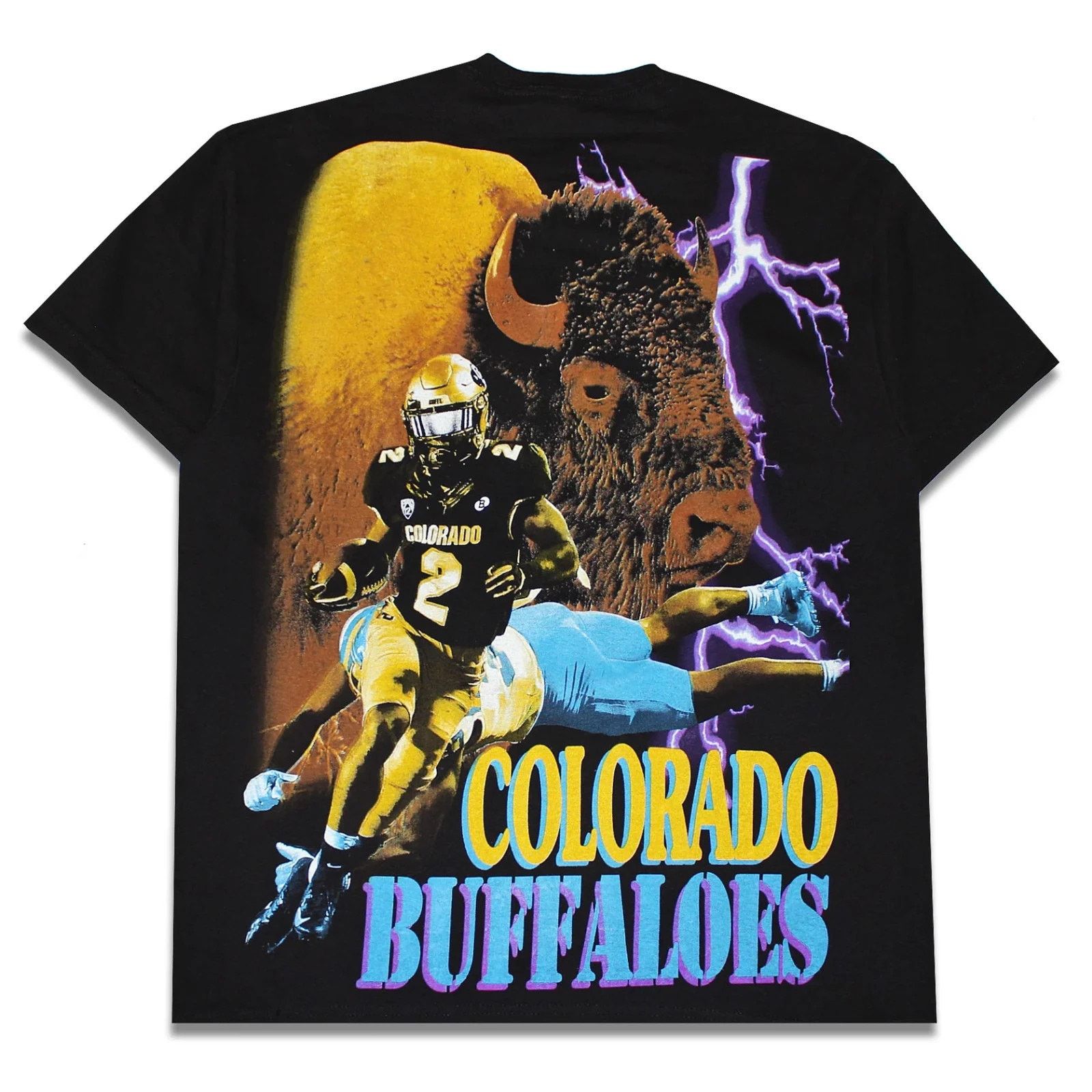 Backbone PRIME TIME Colorado Buffaloes Dion Sanders 2XL Size US XXL / EU 58 / 5 - 2 Thumbnail