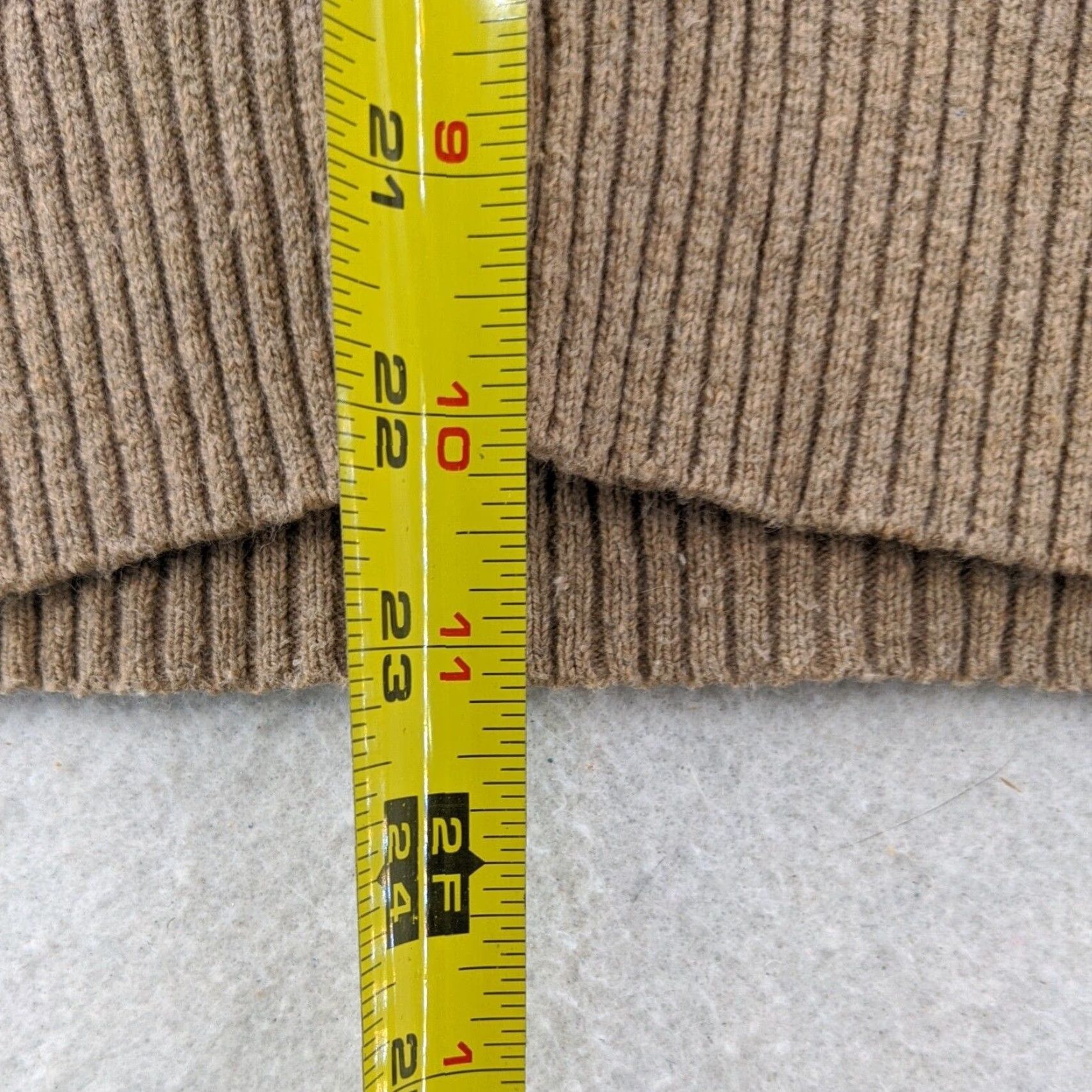 Eddie Bauer VINTAGE Eddie Bauer Sweater Cardigan Womens Small Brown Cable Knit Button Up 5% Cashmere Size M / US 6-8 / IT 42-44 - 5 Thumbnail