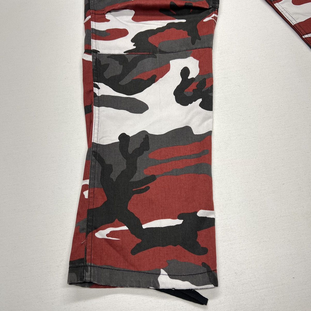 Rothco Rothco Pants Red Camo Cargo BDU Baggy Tactical Utility Y2K Size US 28 / EU 44 - 3 Thumbnail