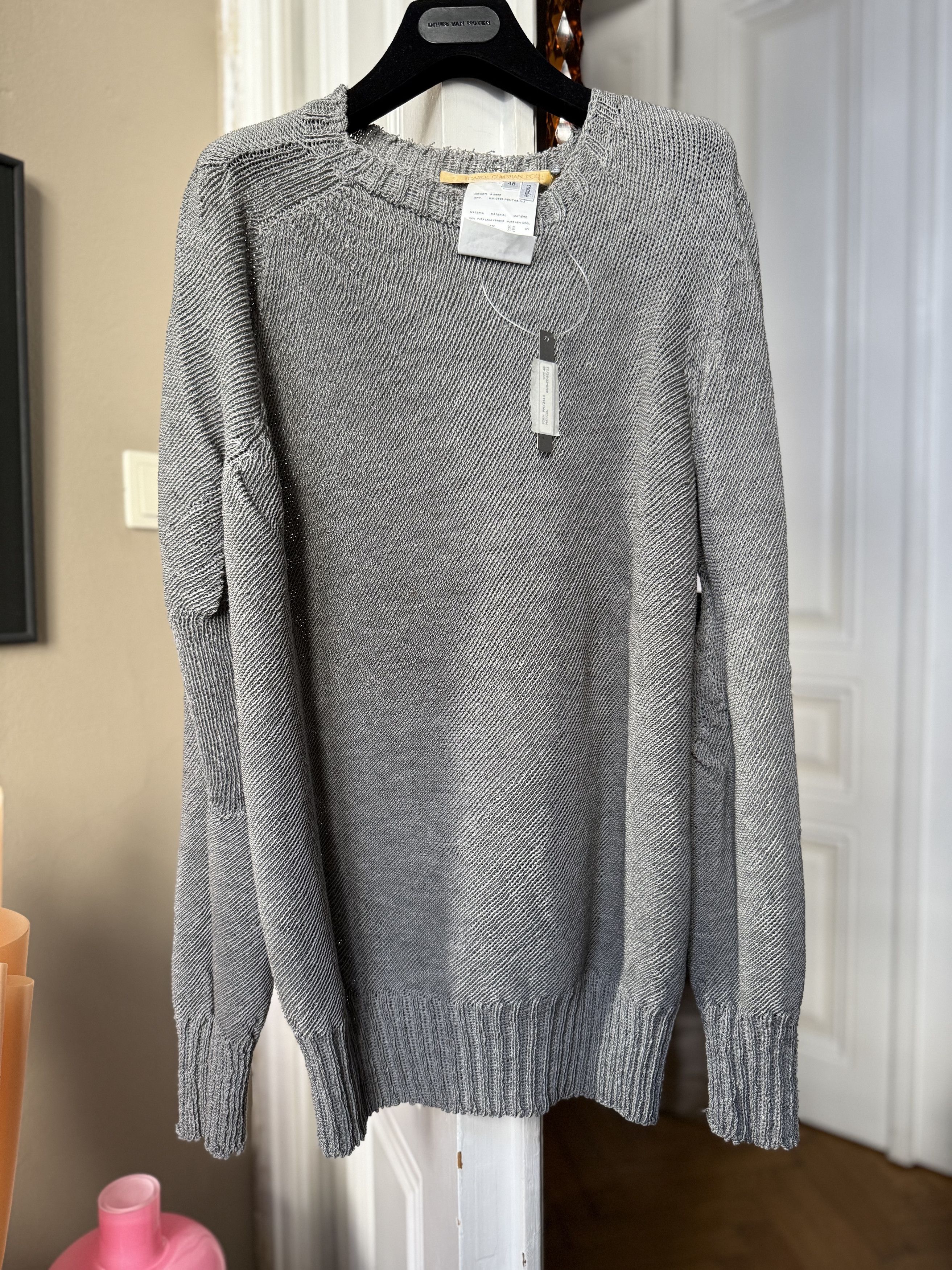 Carol Christian Poell CAROL CHRISTIAN POELL SWEATER GR.48 NEW!! Size US M / EU 48-50 / 2 - 5 Thumbnail