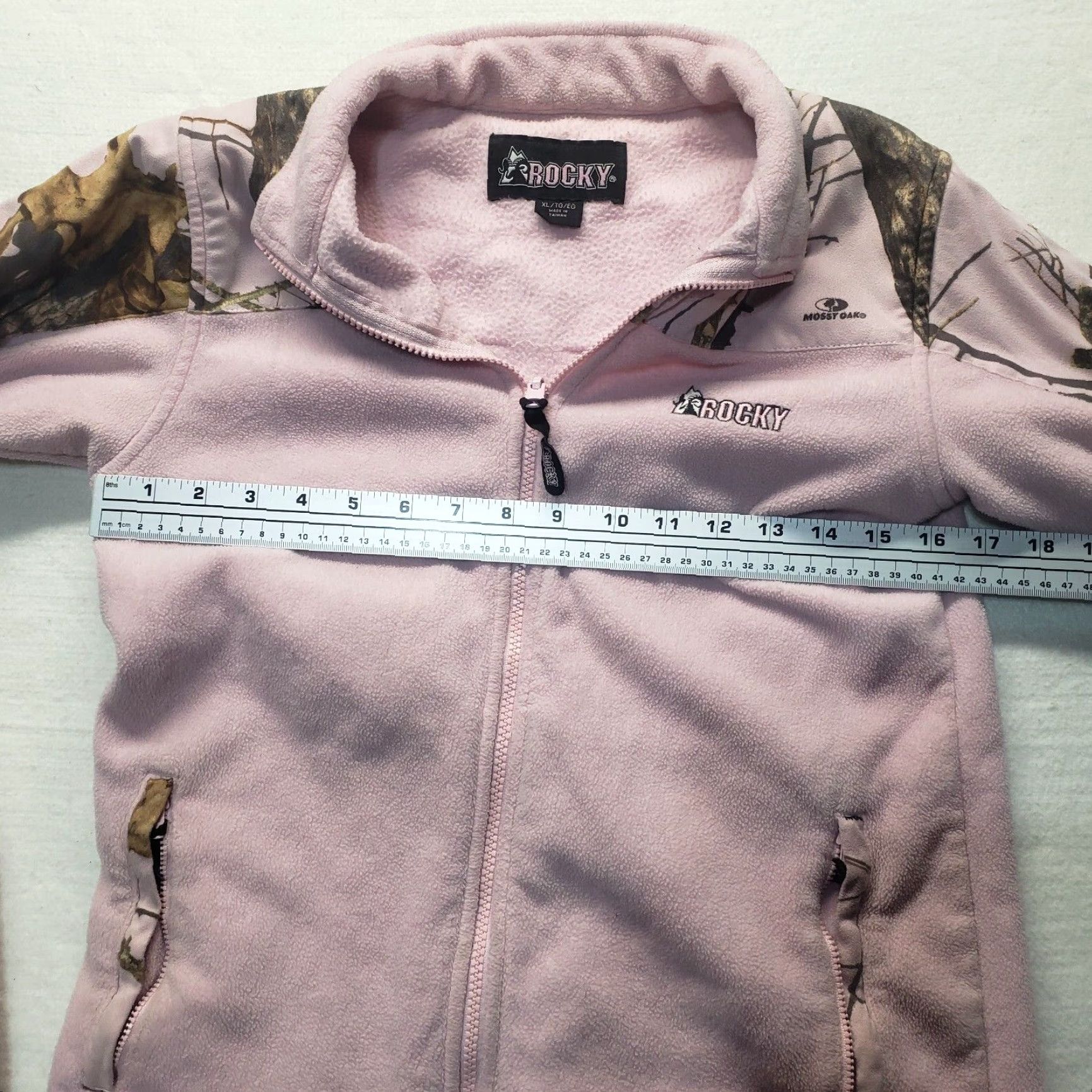 Pinko ROCKY Jacket Women Camouflage Pink Medium XL Regular Basic Jacket Casual Full Zip Polyester Blended Fabric Jacket Size XL / US 12-14 / IT 48-50 - 4 Thumbnail