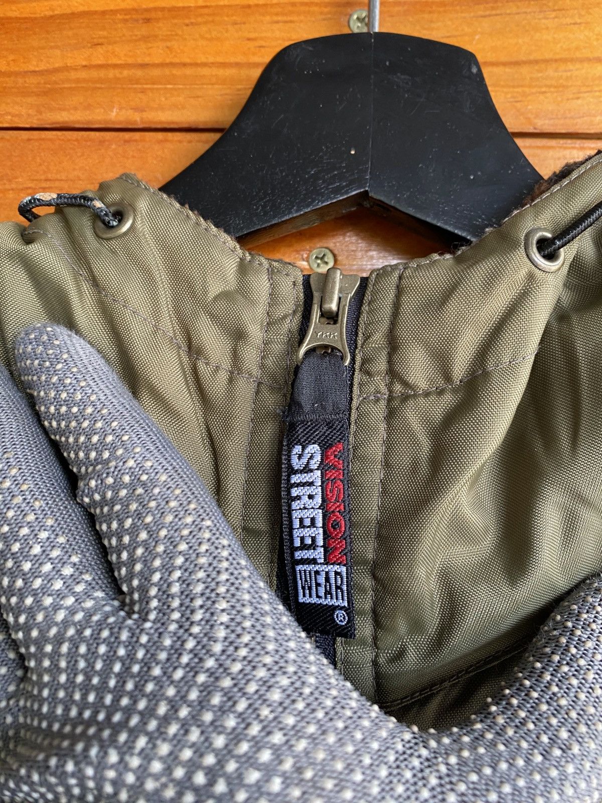 Vision Streetwear Vision Military Collection Hooded Jacket – Olive Anorak Size US L / EU 52-54 / 3 - 9 Thumbnail