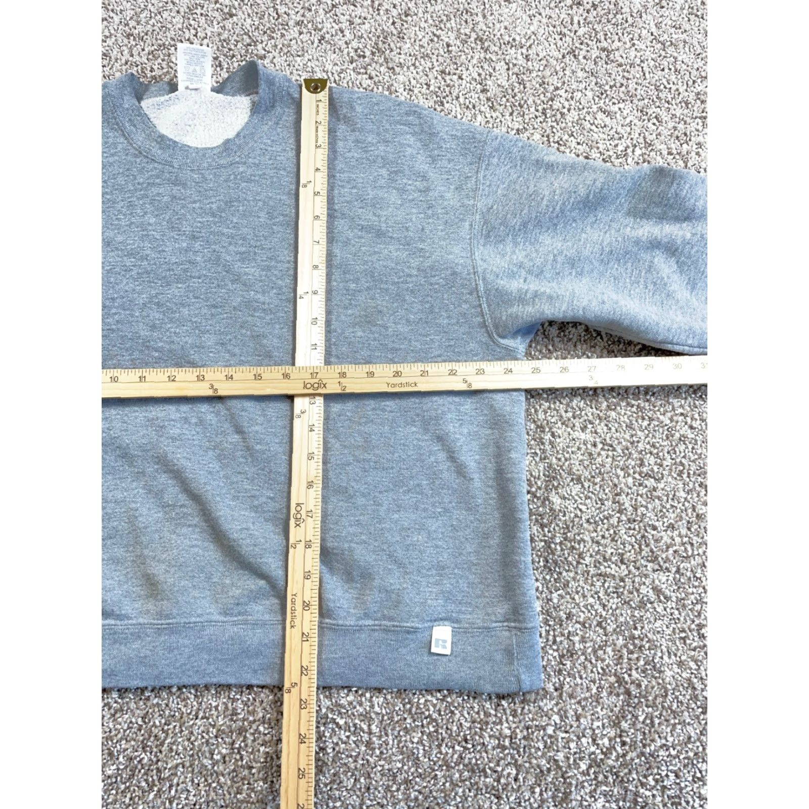 Russell Athletic VTG Russell Athletic Sweatshirt Adult XL Gray Crewneck Cotton Blend Blank Size US XL / EU 56 / 4 - 5 Thumbnail