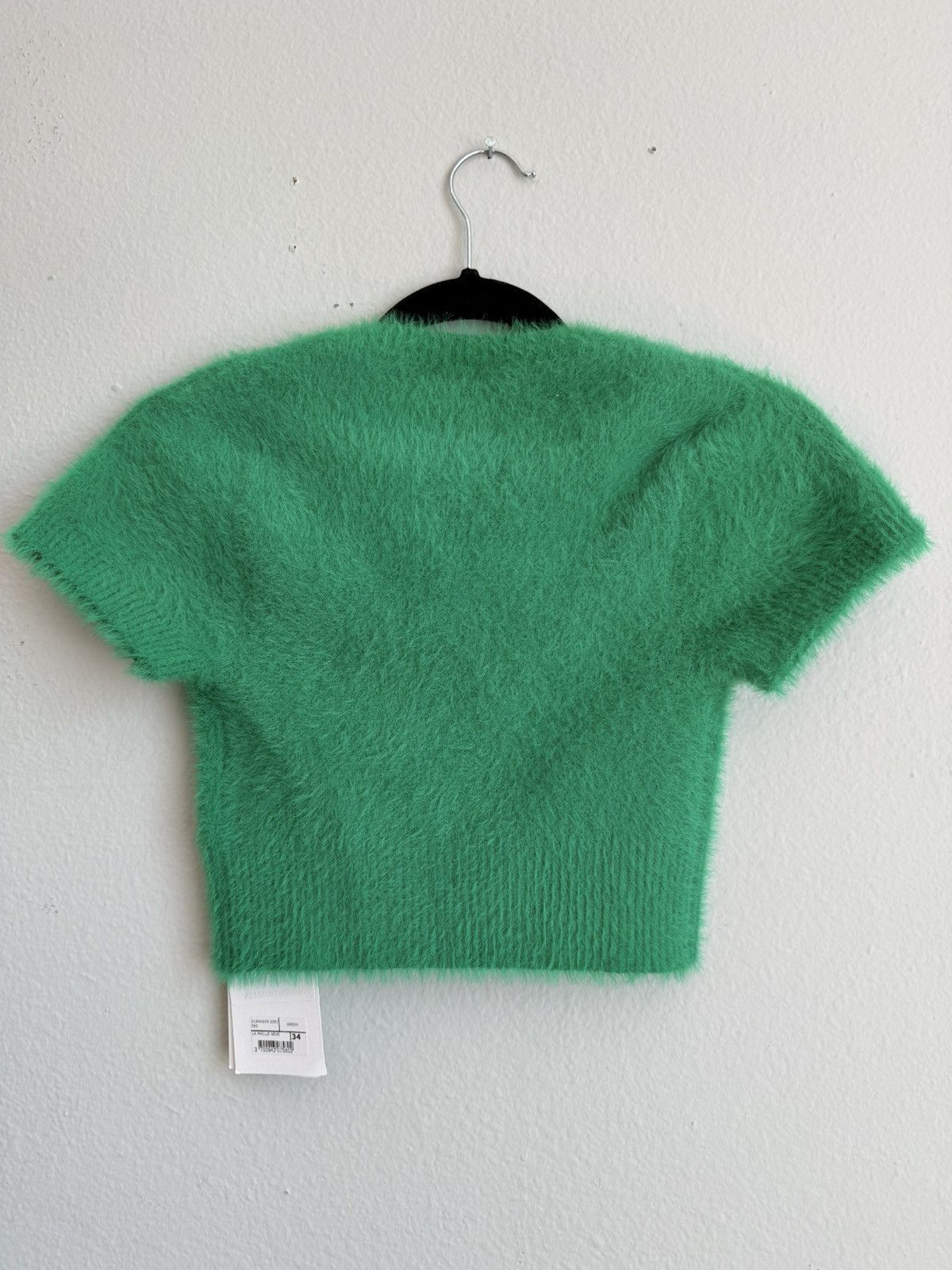 Jacquemus JACQUEMUS Neve cropped brushed knitted cardigan Size XS / US 0-2 / IT 36-38 - 2 Thumbnail